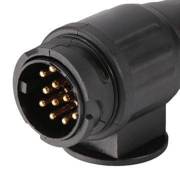 BlingBin Verlängerungskabel Anhängerkabel 300cm 13-13Polig Stecker Spiralkabel Anhänger-Adapter