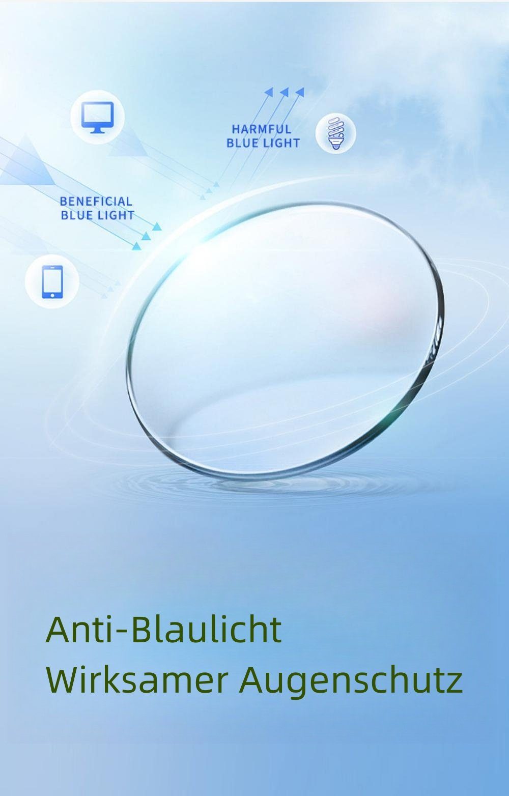 PACIEA Lesebrille Damen Cat Eye Anti Blaulicht Computer Gaming Schutz