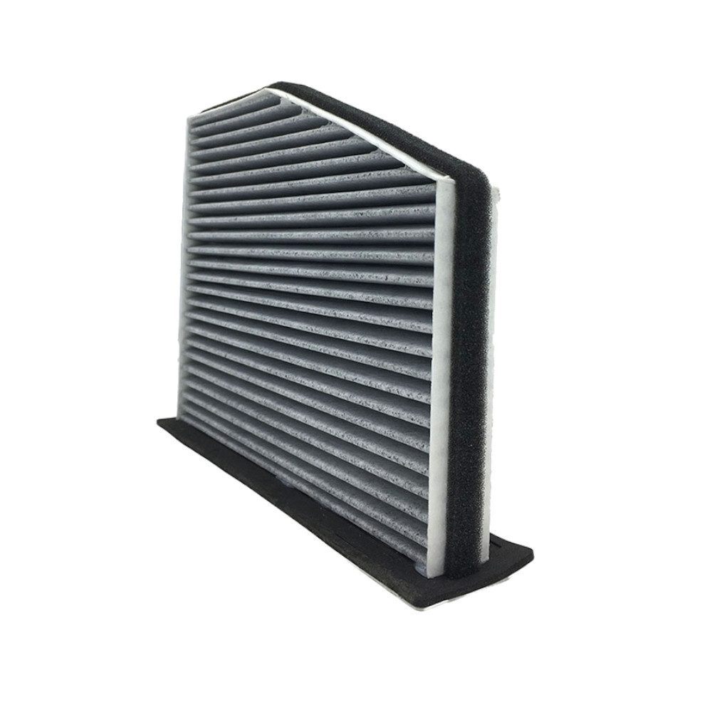 Trade-Shop Aktivkohlefilter Innenraumfilter 2x passend für VW 1K1819653A 1K1819653B, Zubehör für VW 1K1 819 653 A, 1K1 819 653 B, AUDI 1K1 819 653 A, 1K1 819 653 B, Maße: 27,8 x 21,4 x 3,1cm / für eine saubere Luft im Inneren des Autos