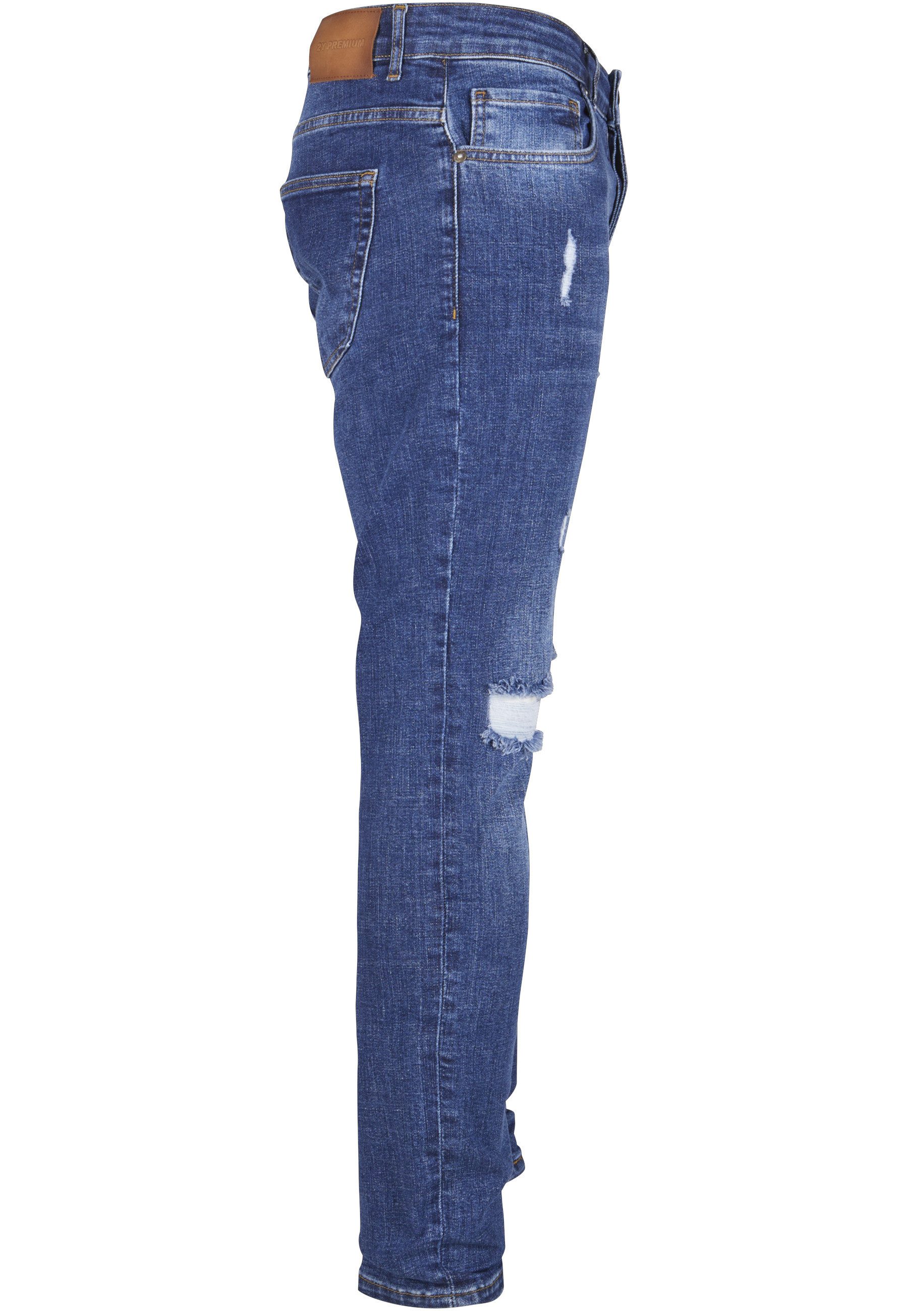 2Y Premium Bequeme Jeans 2Y Premium Herren 2Y Skinny Fit Jeans