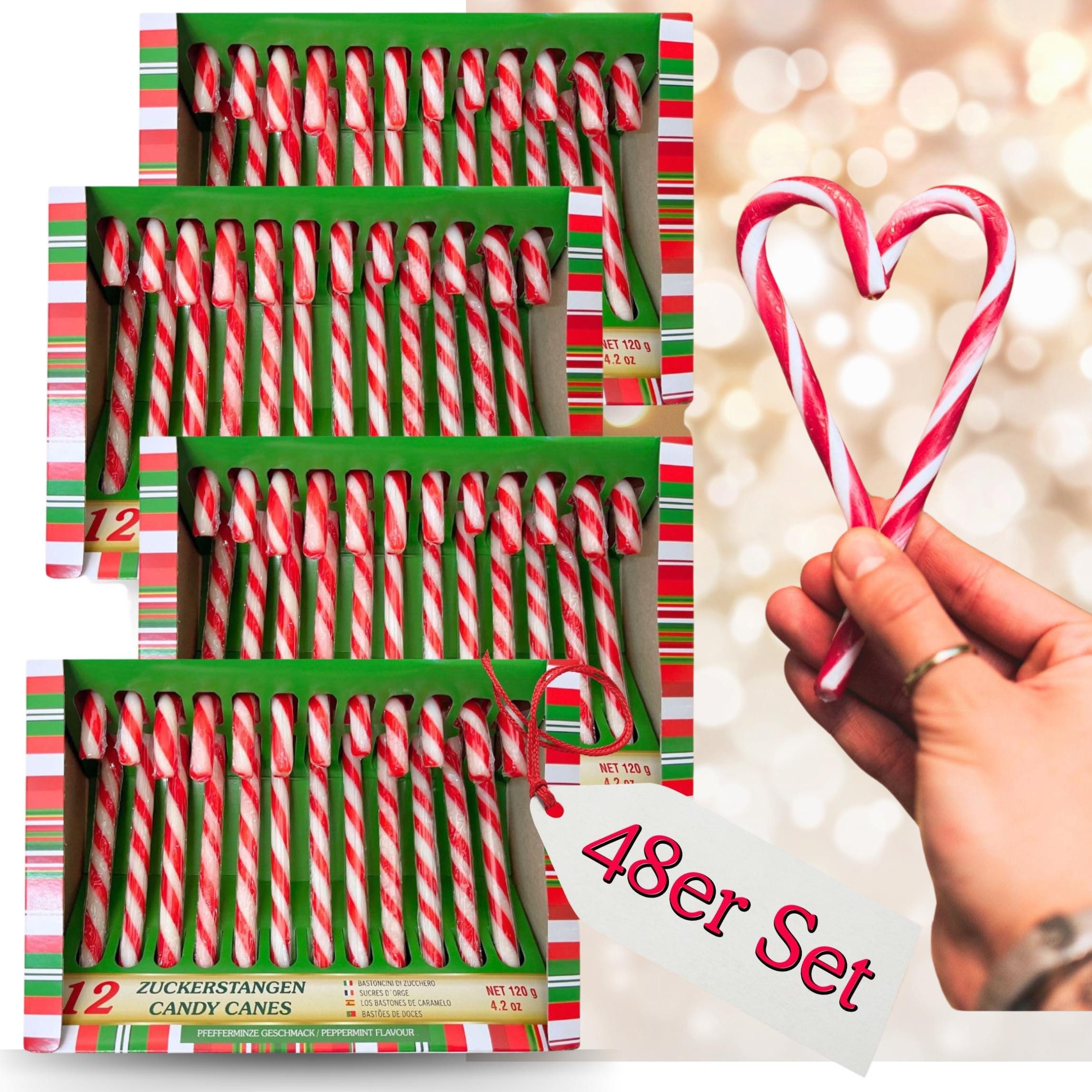 Bada Bing Hänge-Weihnachtsbaum Deko Zuckerstangen Essbar Candy Canes Baumsc günstig online kaufen