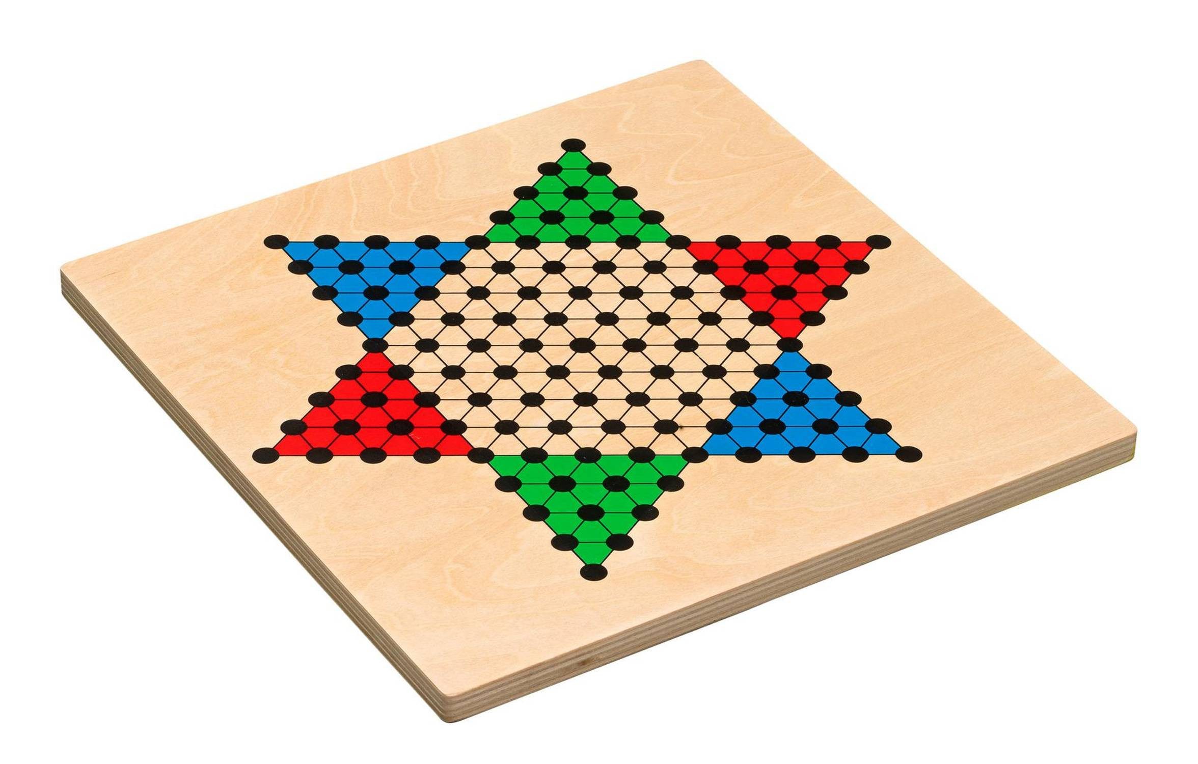 Philos Spiel Klassisches Halma-Strategiespiel mit Holzbrett