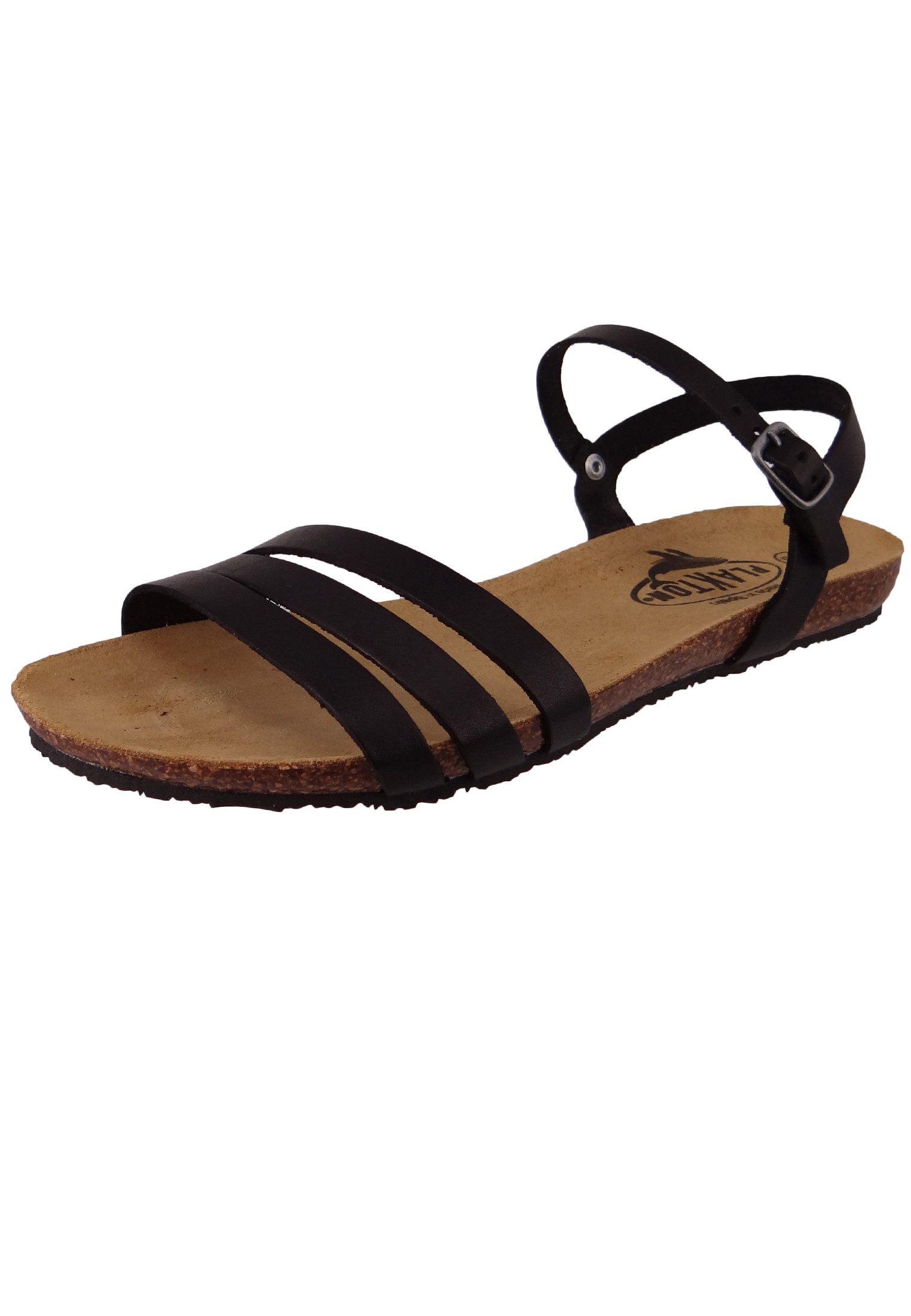 Plakton 575080 Vaquetilla Negro Sandale