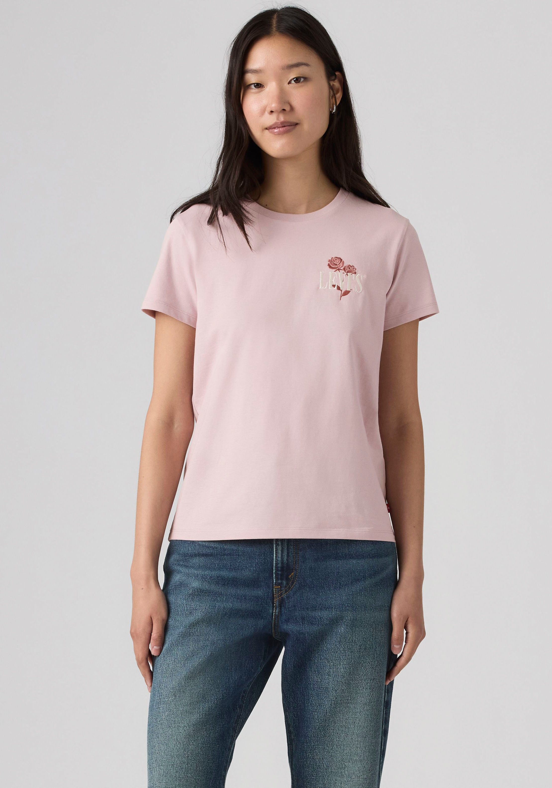 Levi's® T-Shirt THE PERFECT TEE mit Batwing-Logoprint