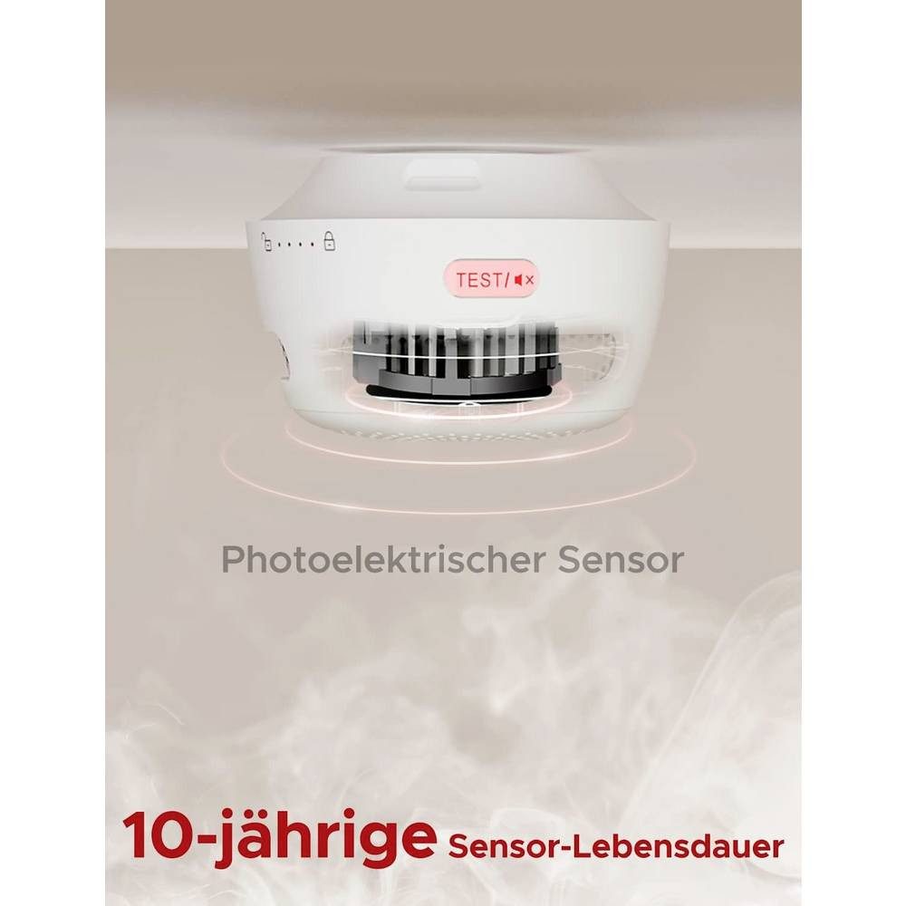 X-SENSE XS01-WX Rauchwarnmelder (B x H x T) 78 x 48 x 78 mm 10 St. 10 St. Rauchmelder