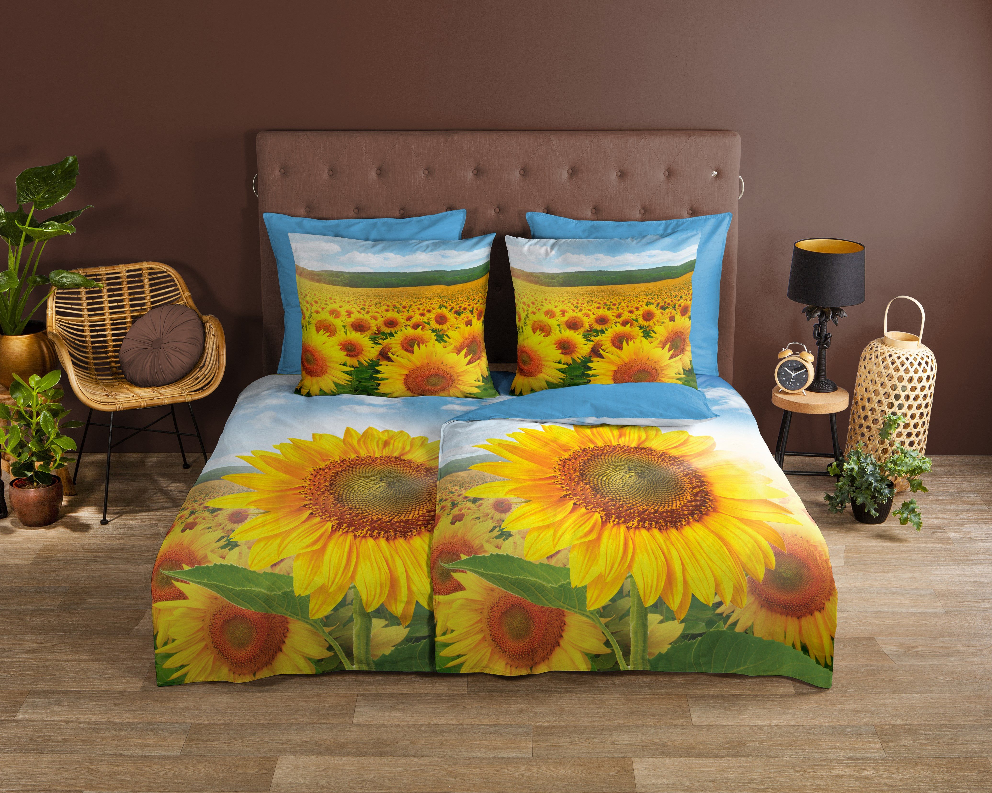 good morning Bettwäsche Wendebettwäsche "Sonne", Renforcé, günstig online kaufen