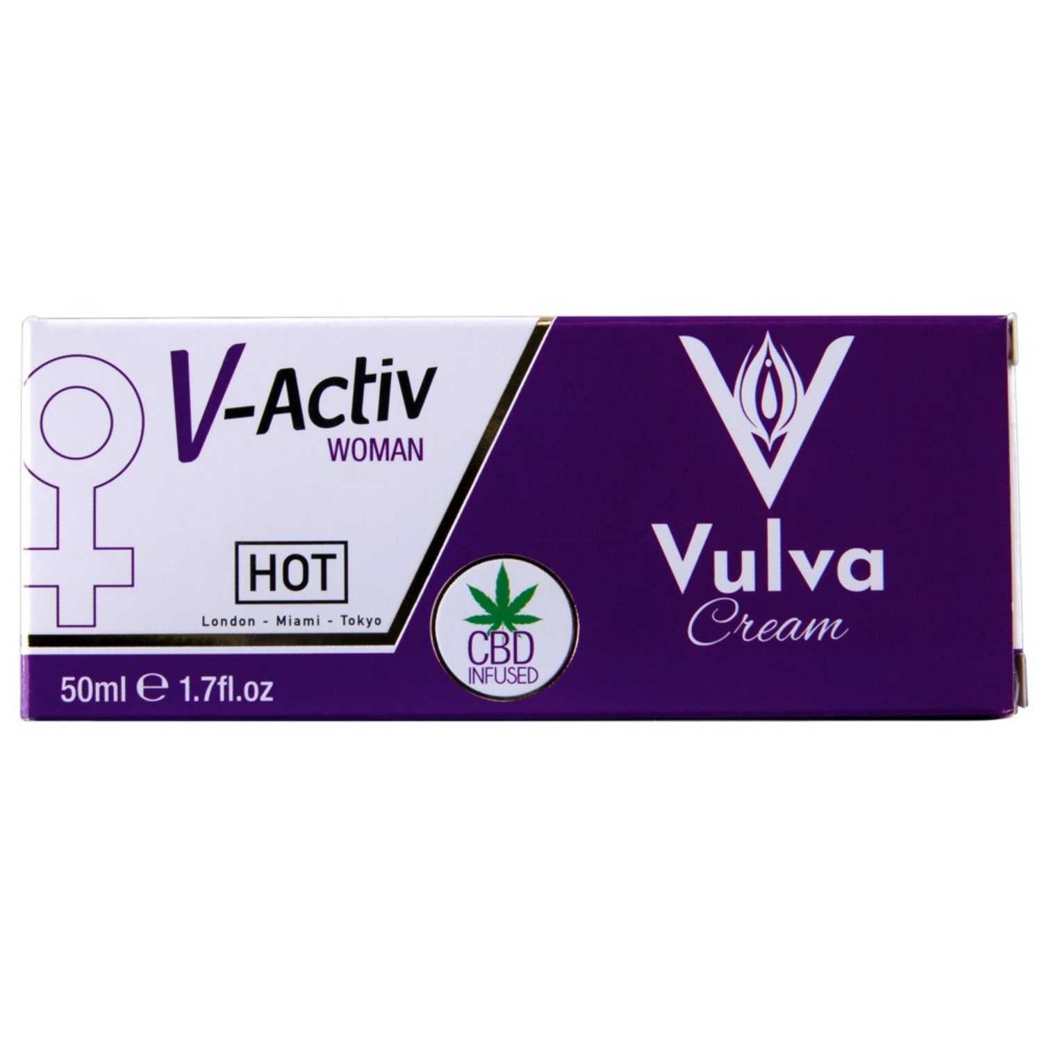 HOT Stimulationsgel V-Activ Vulva Cream