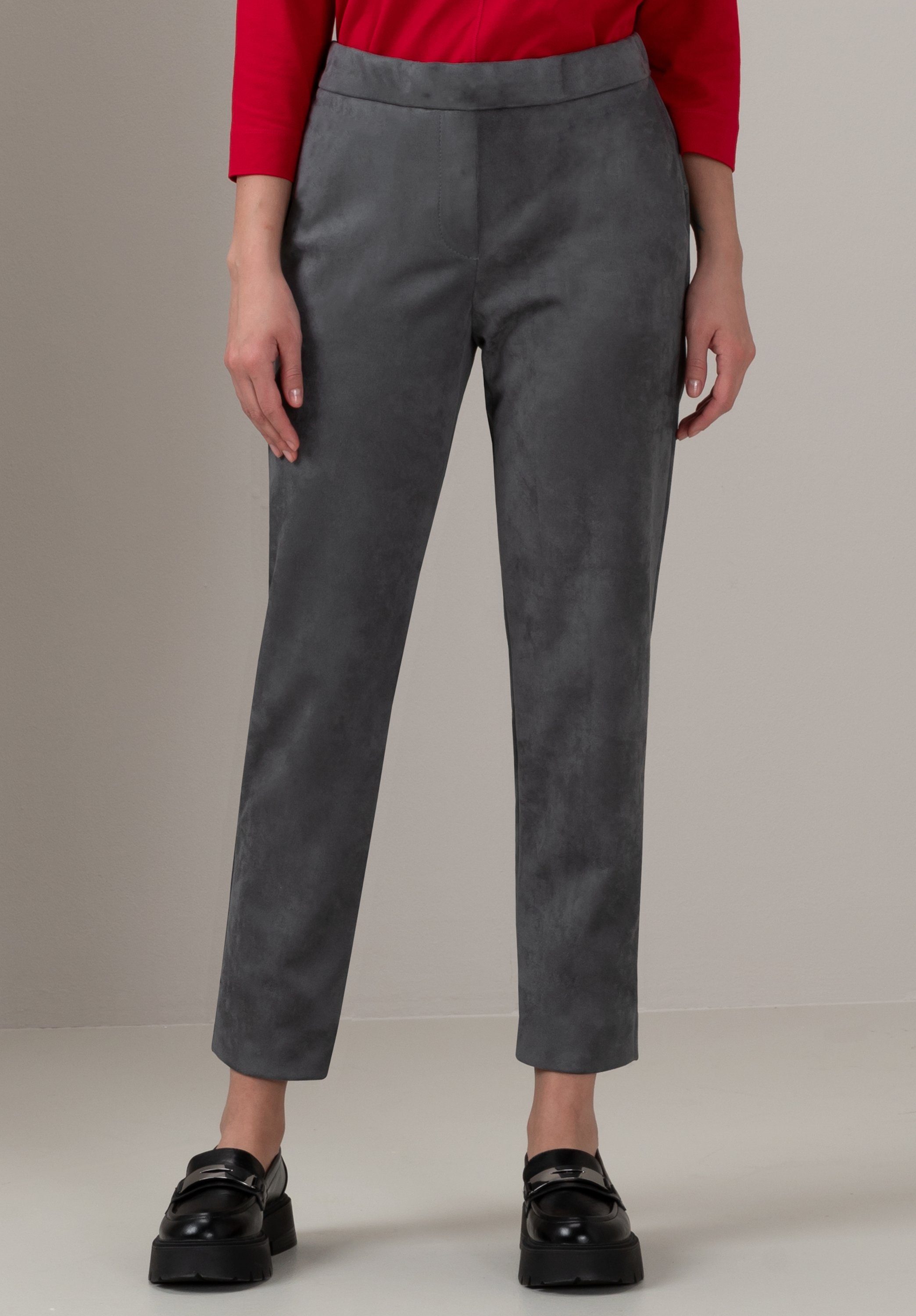 bianca Stretch-Hose DENVER in cooler Veloursleder-Optik günstig online kaufen