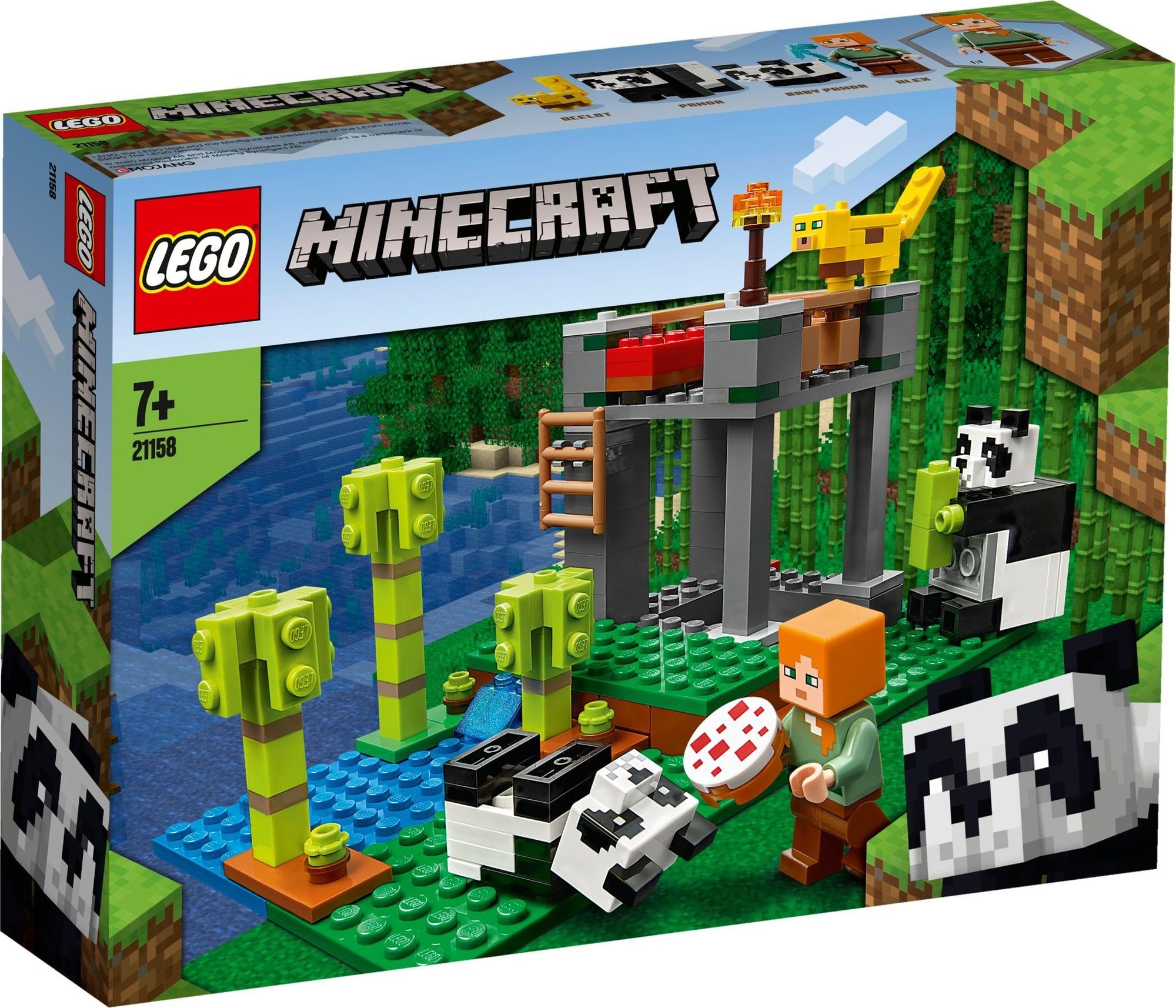 Spiel LEGO Minecraft - 21158 Der Panda-Kindergarten