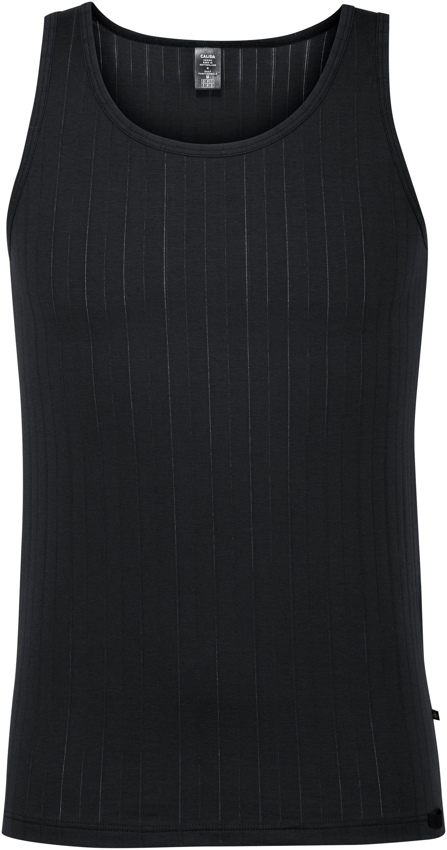 CALIDA Muskelshirt Pure & Style Rundhals-Ausschnitt, Single Jersey, Baumwol günstig online kaufen