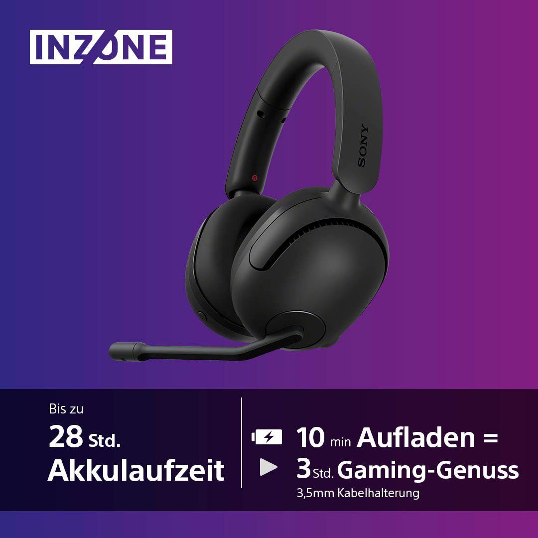 Sony INZONE H5 Gaming-Headset (Rauschunterdrückung, Bluetooth, 360 SpatialSound, 28Std Akkulaufzeit, geringe Latenz, Mic mit AI) – Bild 5 von 5