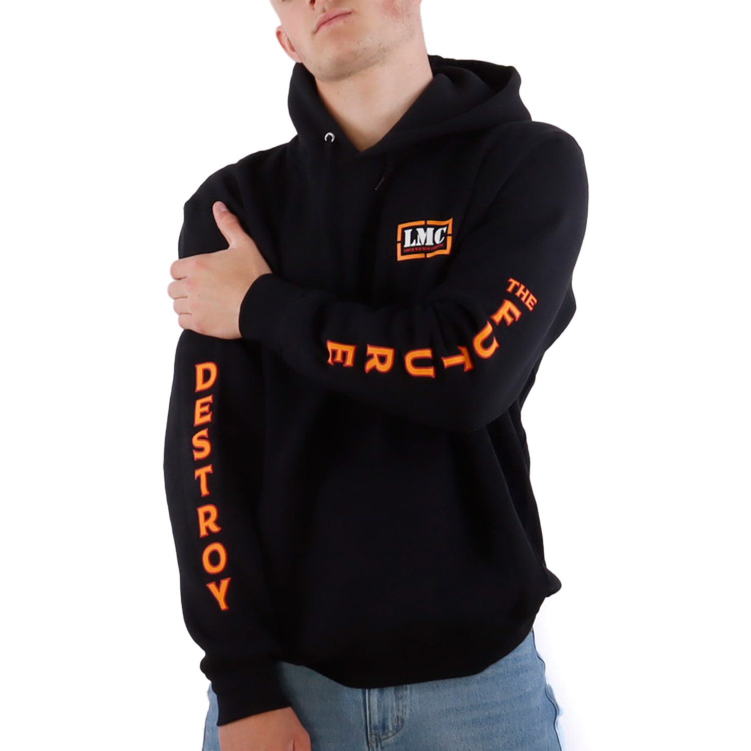 Loser Machine Hoodie Hoodie Loser Machine Airman (1-tlg) Großer "Loser Machine" Logo-Print auf der Rückseite