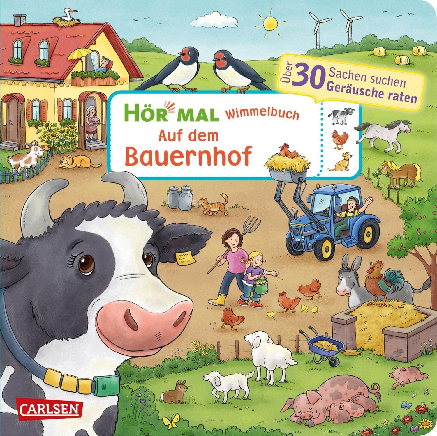 Hör mal (Soundbuch): Wimmelbuch: Auf dem Bauernhof / Julia Hofmann