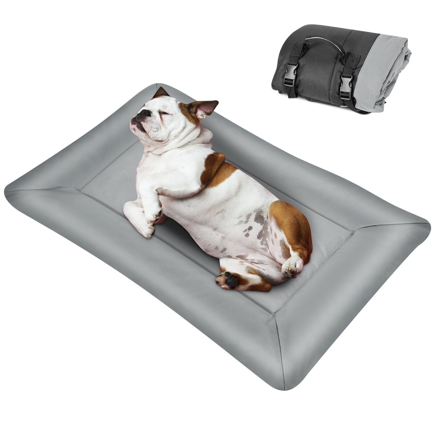 Randaco Tierbett Hundebett Katze Liegeplat Hundekissen wasserfest Hundematte 88x58cm