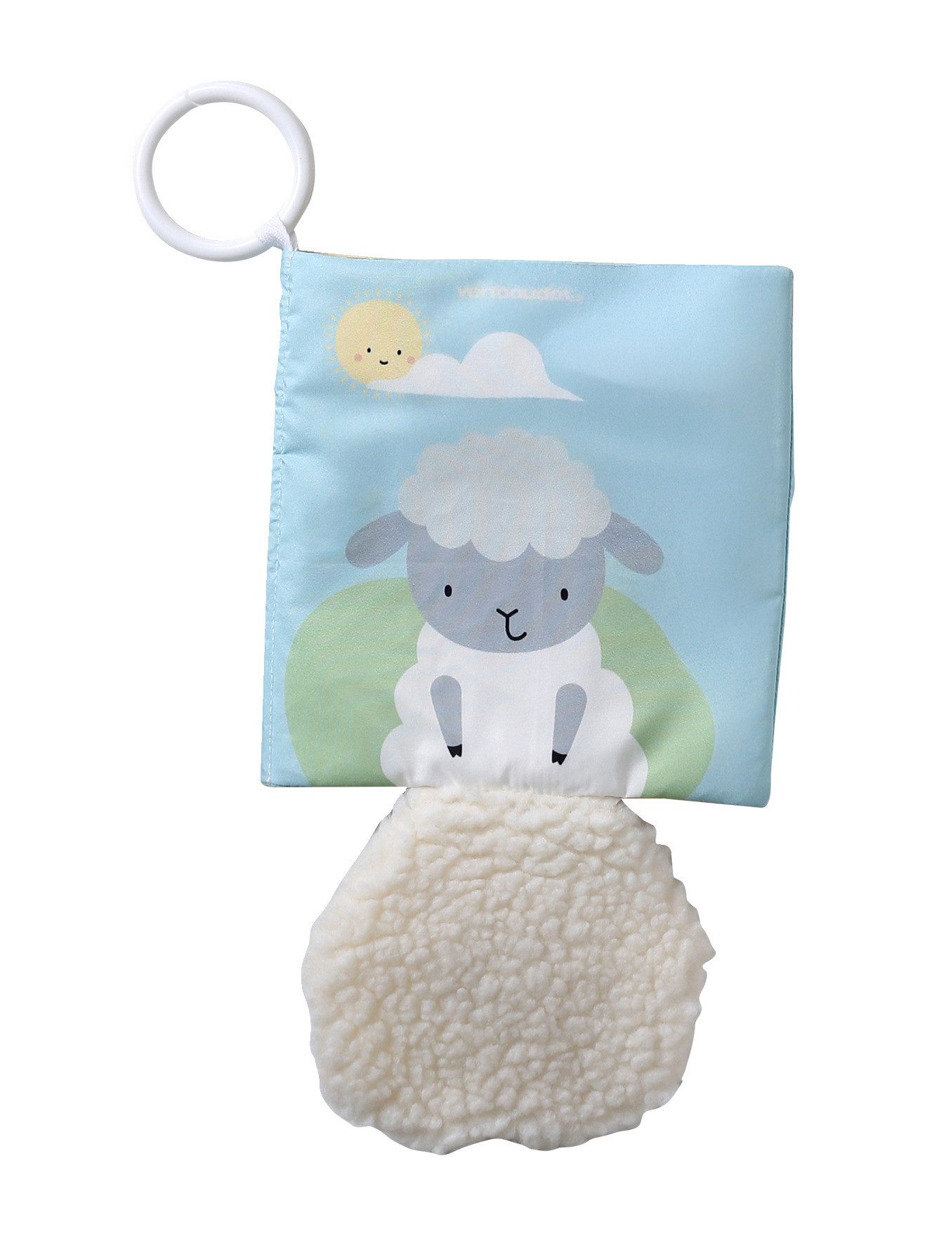 vertbaudet Stoffbuch Babys allererstes Kuckuck-Buch mit Tiermotiven