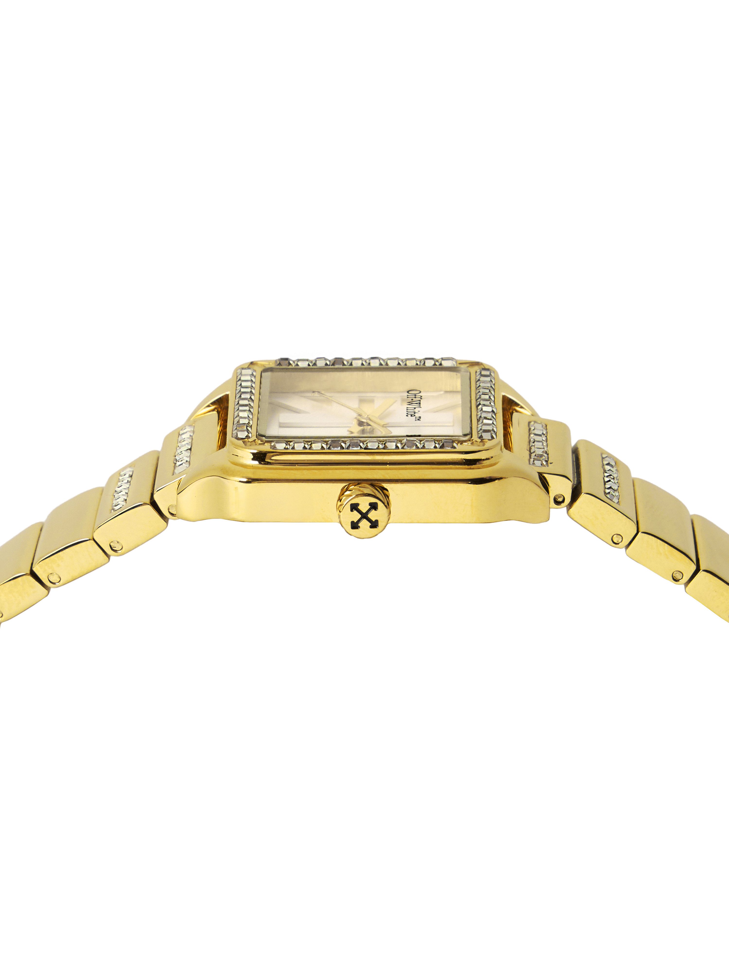 OFF-WHITE Quarzuhr AFTER HOURS OW1L032M0065, Armbanduhr, Damenuhr, Edelstahlarmband, analog