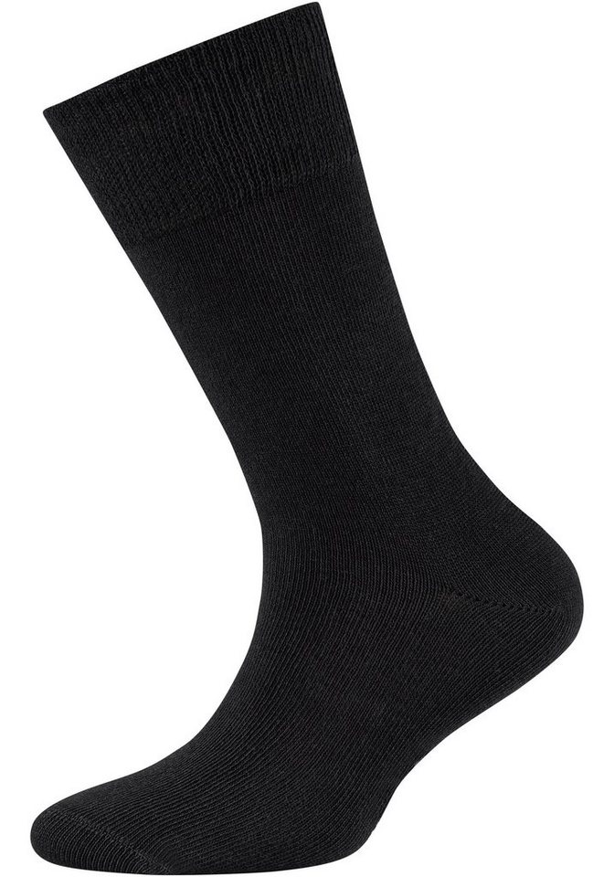 Camano Socken (Packung, 6-Paar) Hoher Anteil an gekämmter Baumwolle,  Besonders bequem dank verstärkter Ferse und Zehenspitze