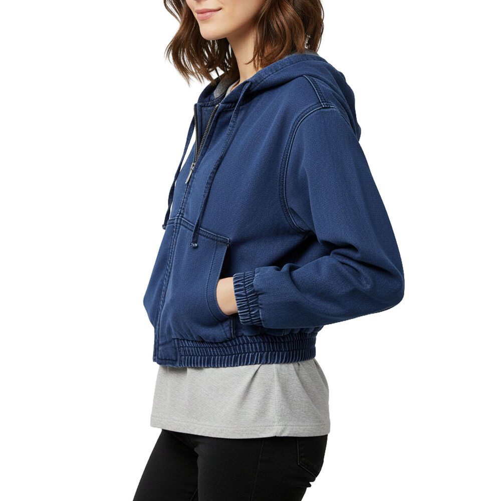 Ital-Design Jeansjacke Kapuzenjacke im Jeanslook für Damen – Stylisch und b günstig online kaufen