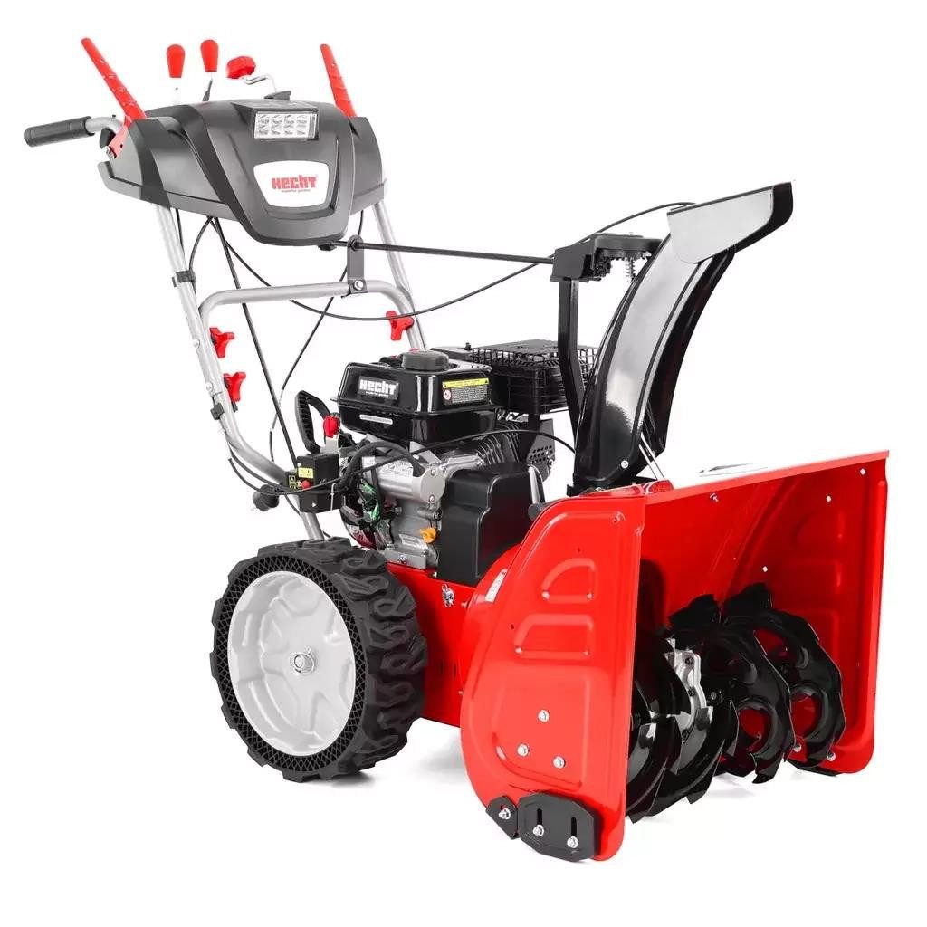 Hecht Elektro-Schneefräse HECHT 9661 SE Benzin-Schneefräse mit Elektrostart, HECHT