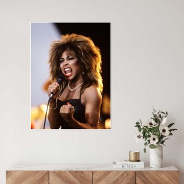 Posterlounge Poster akg-images, Tina Turner - Power on Stage, Fotografie