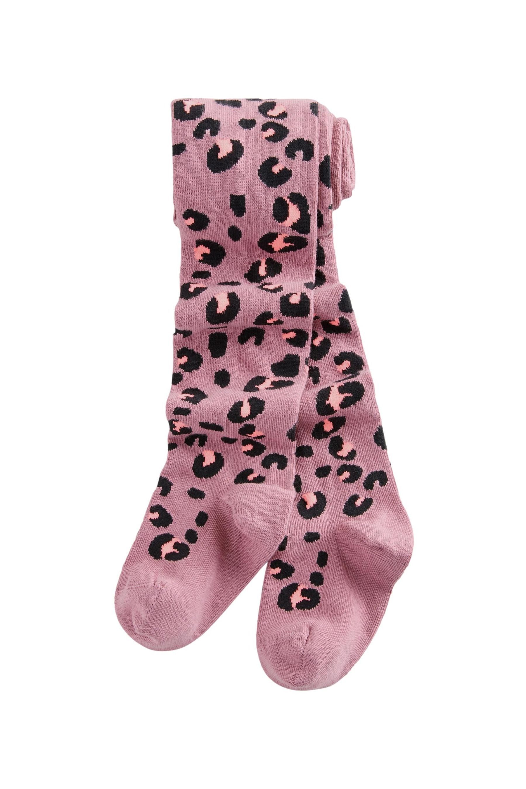 Next Strumpfhose Strumpfhosen mit Baumwolle und Animal-Print (1 St)