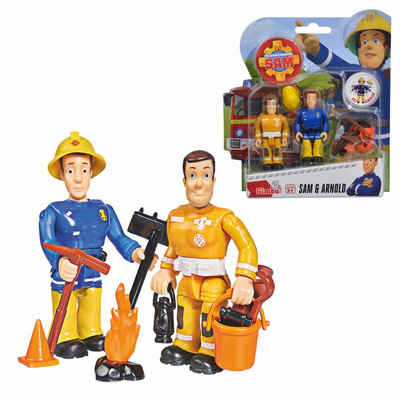 Feuerwehrmann Sam Spielfigur Sam & Arnold Spiel-Figuren Set Feuerwehrmann Sam Simba Toys