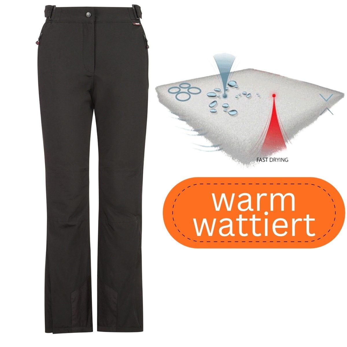 RennerXXL Skihose Maier Sports Vroni II Damen Schneehose Damen - Alle Größen