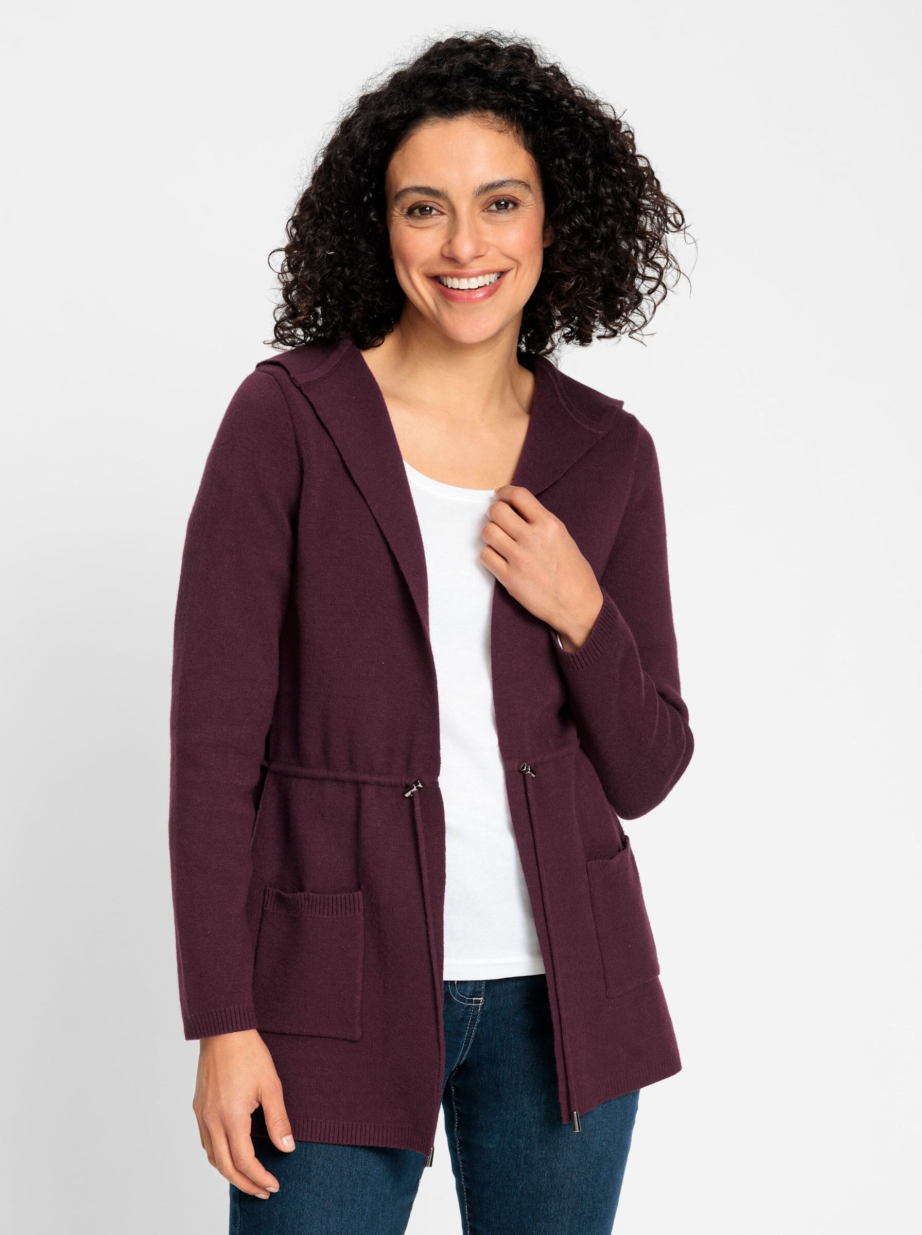 Witt Strickjacke Kapuzenstrickjacke günstig online kaufen