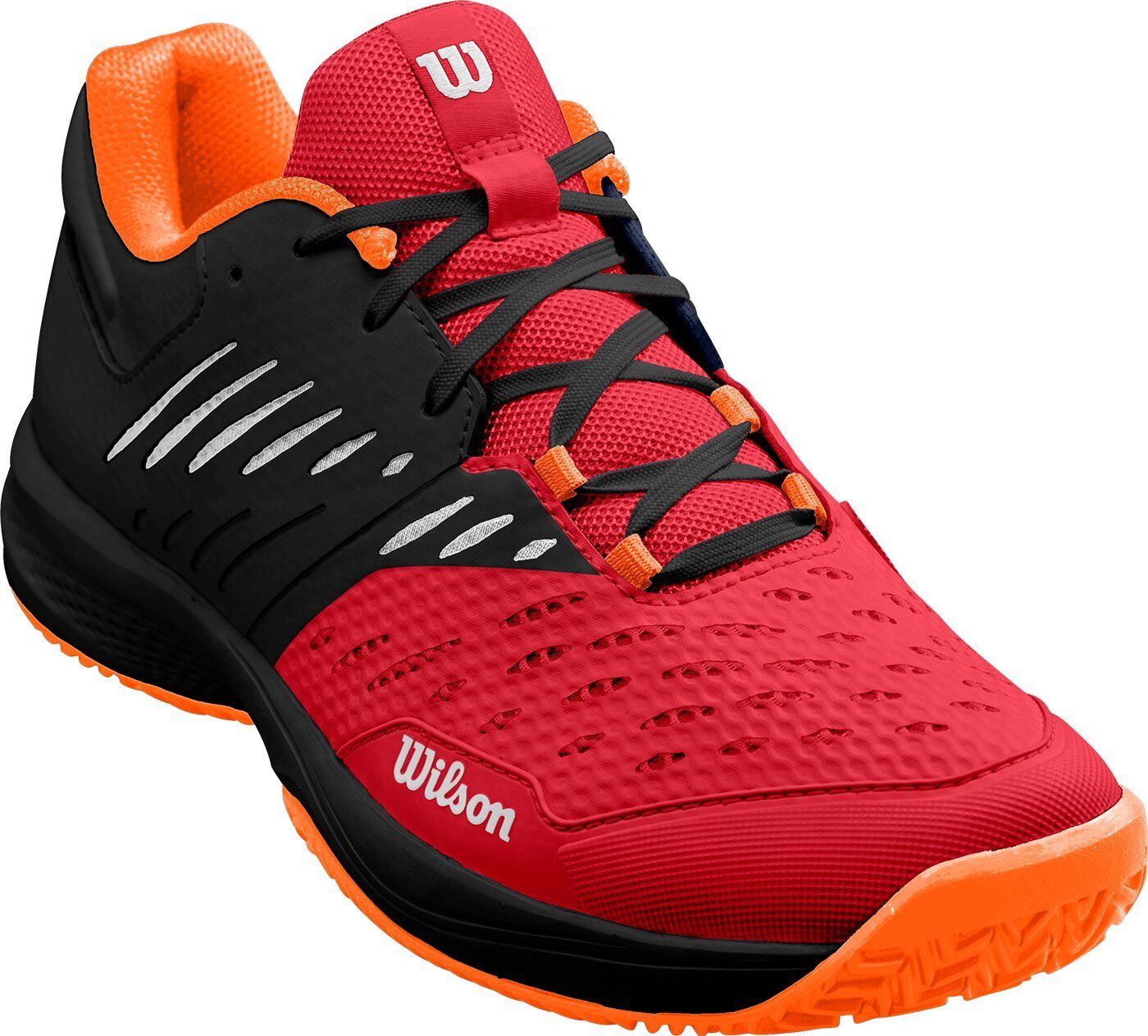 Schuhe Sportschuhe Wilson KAOS COMP 3.0 RD/Bk/Orange Tig Tennisschuh
