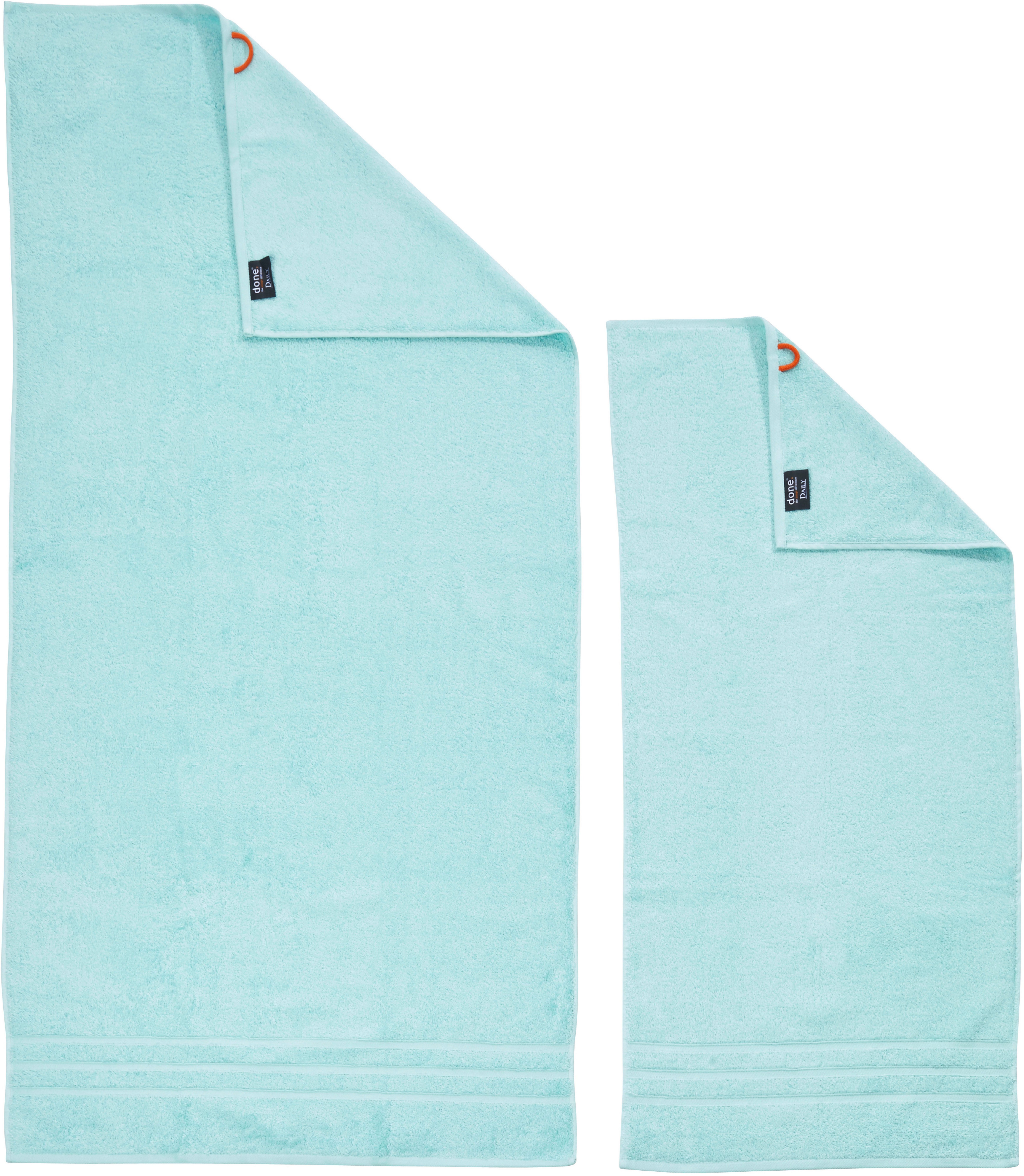 done.® Handtuch Set Daily Uni, Walkfrottier günstig online kaufen