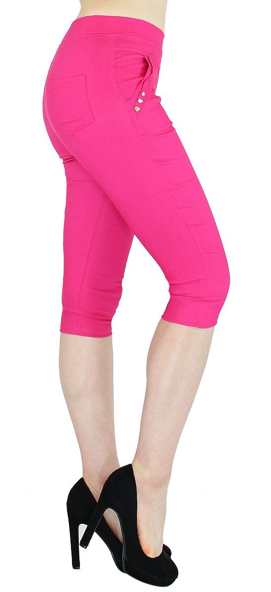 dy_mode Caprihose Damen Capri Hose 3/4 günstig online kaufen