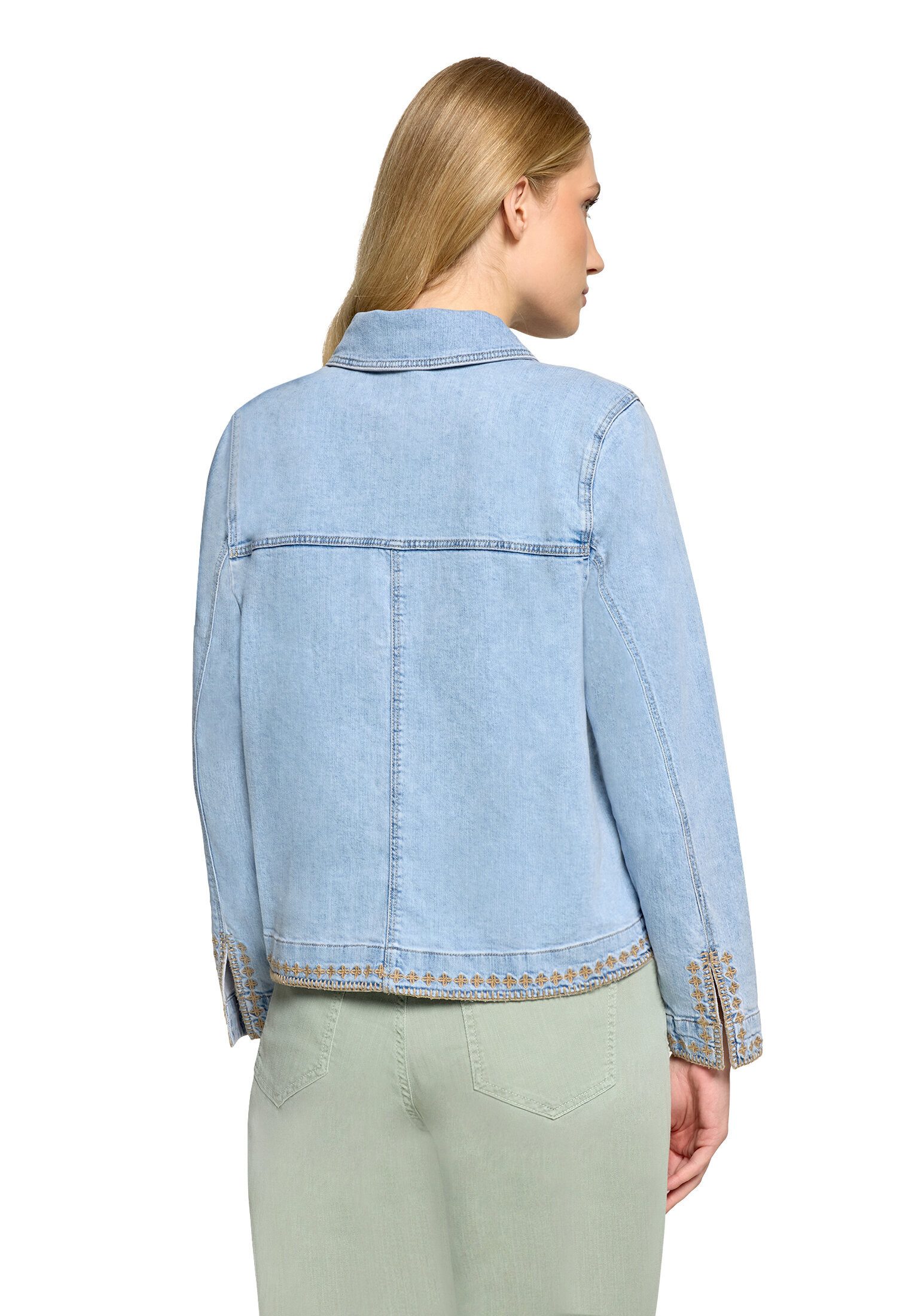 Cartoon Jackenblazer Damen mit Stickerei