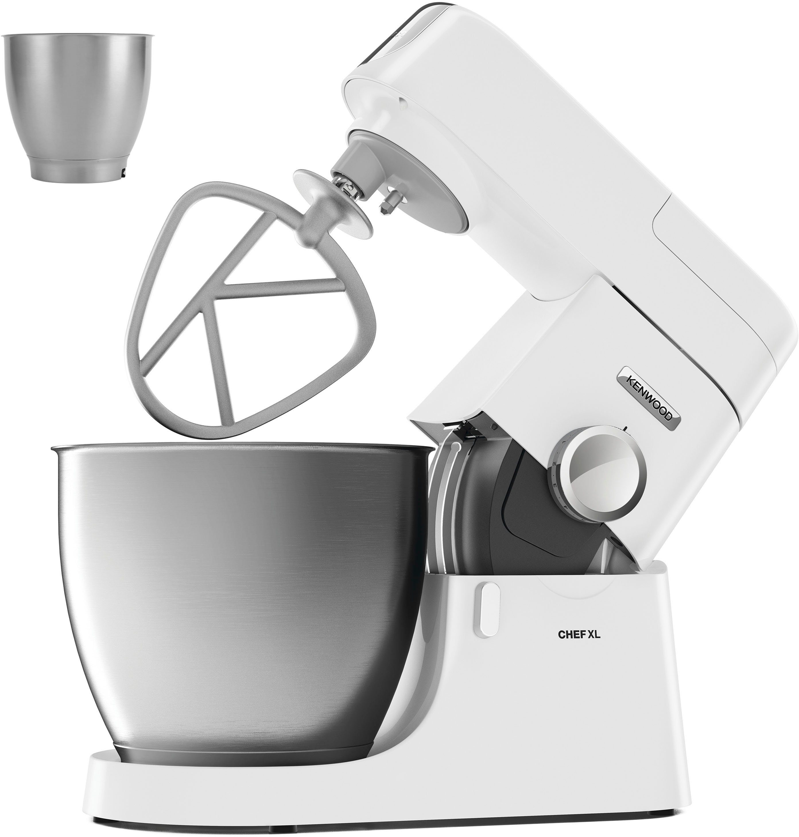 KENWOOD Küchenmaschine Chef XL KVL4101W, 1200 W, 6,7 l Schüssel, Weiß