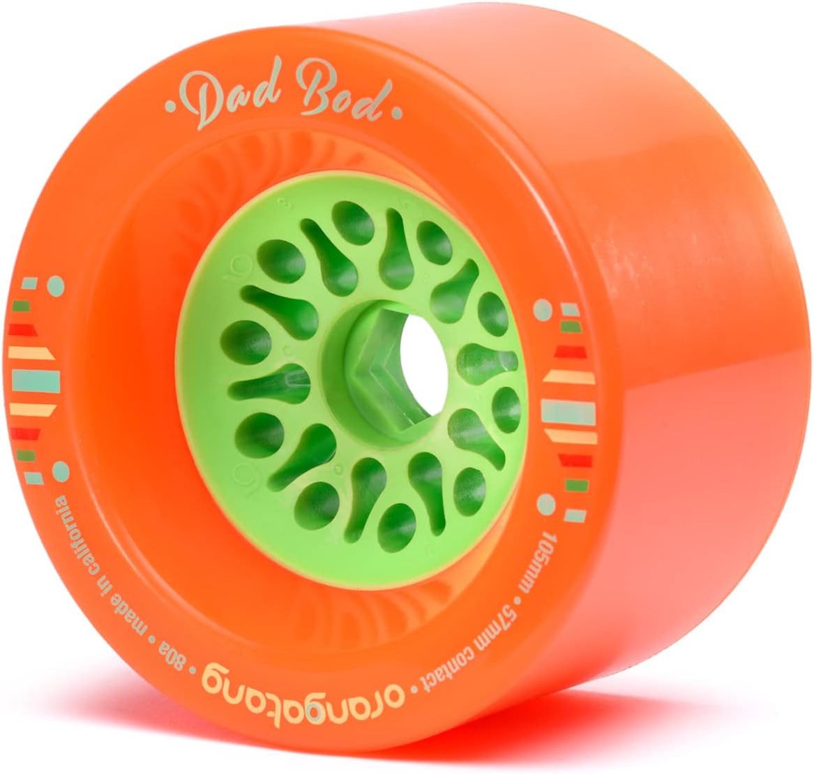 Longboard Orangatang Dad BOD 105mm Longboard Rollen DIY Elektro Eboards (4 St)