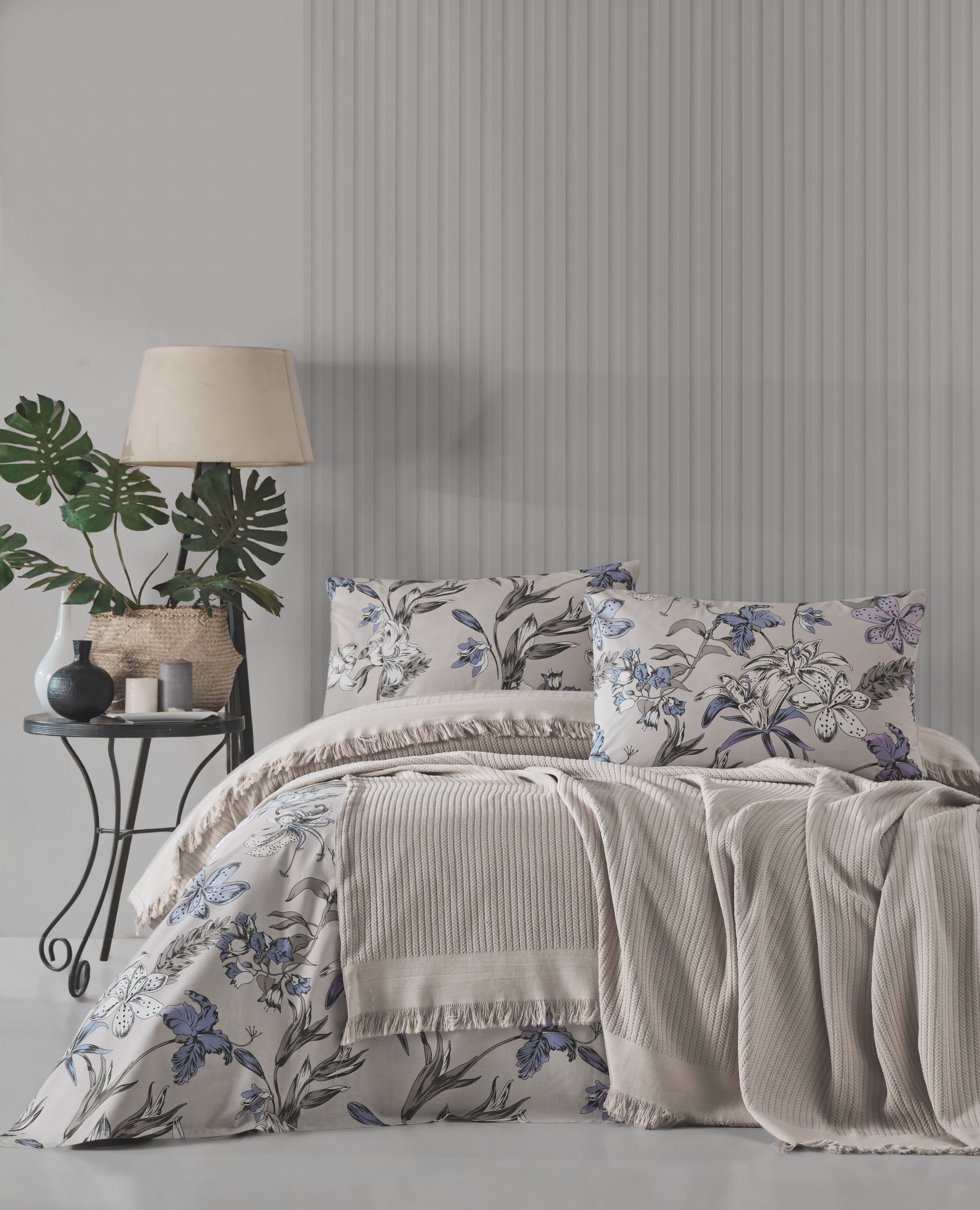 CLASS HOME COLLECTION Tagesdecke Geflochtene Baumwoll-Tagesdecke günstig online kaufen