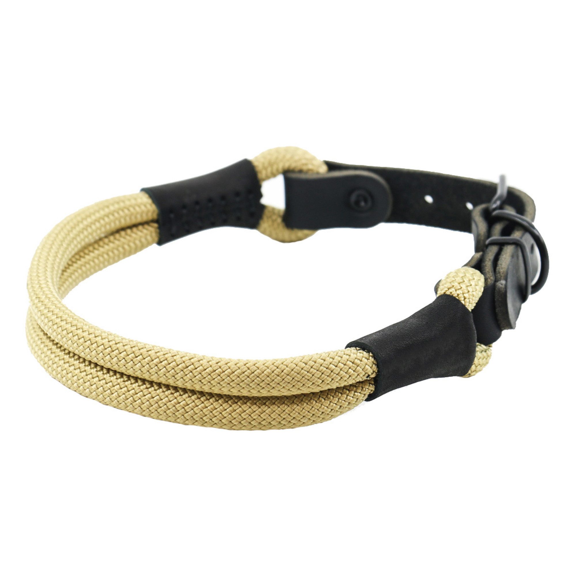 MediMuc Hunde-Halsband Hundehalsband Soft Cord Double Auswahl Farbe und Größe, doppelt gelegtes Nylon
