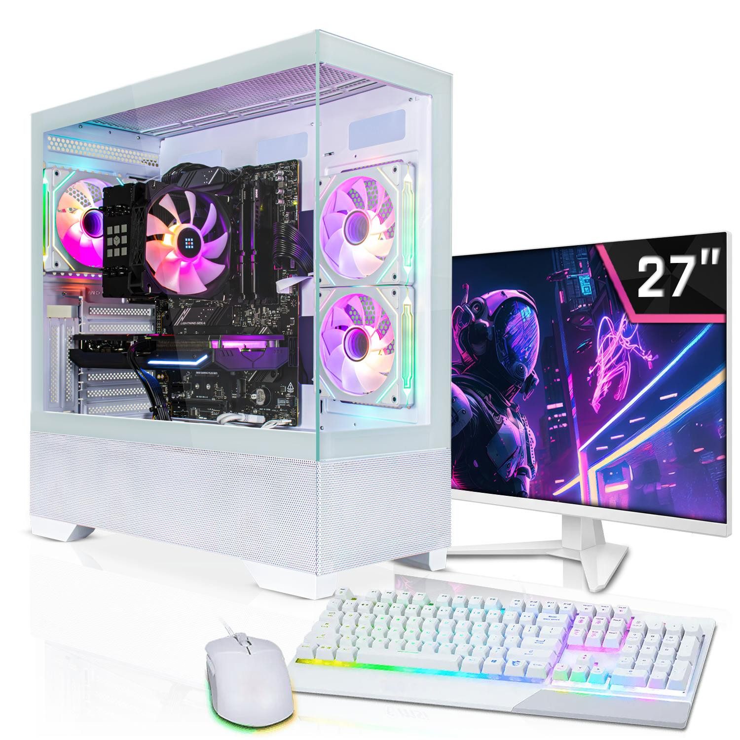 SYSTEMTREFF Intel Core i7-12700F mit Nvidia GeForce RTX 5060 Ti 8GB Gaming-PC-Komplettsystem (27", Intel 12700F 12700F, Nvidia GeForce RTX 5060 Ti, 16 GB RAM, 1000 GB SSD)