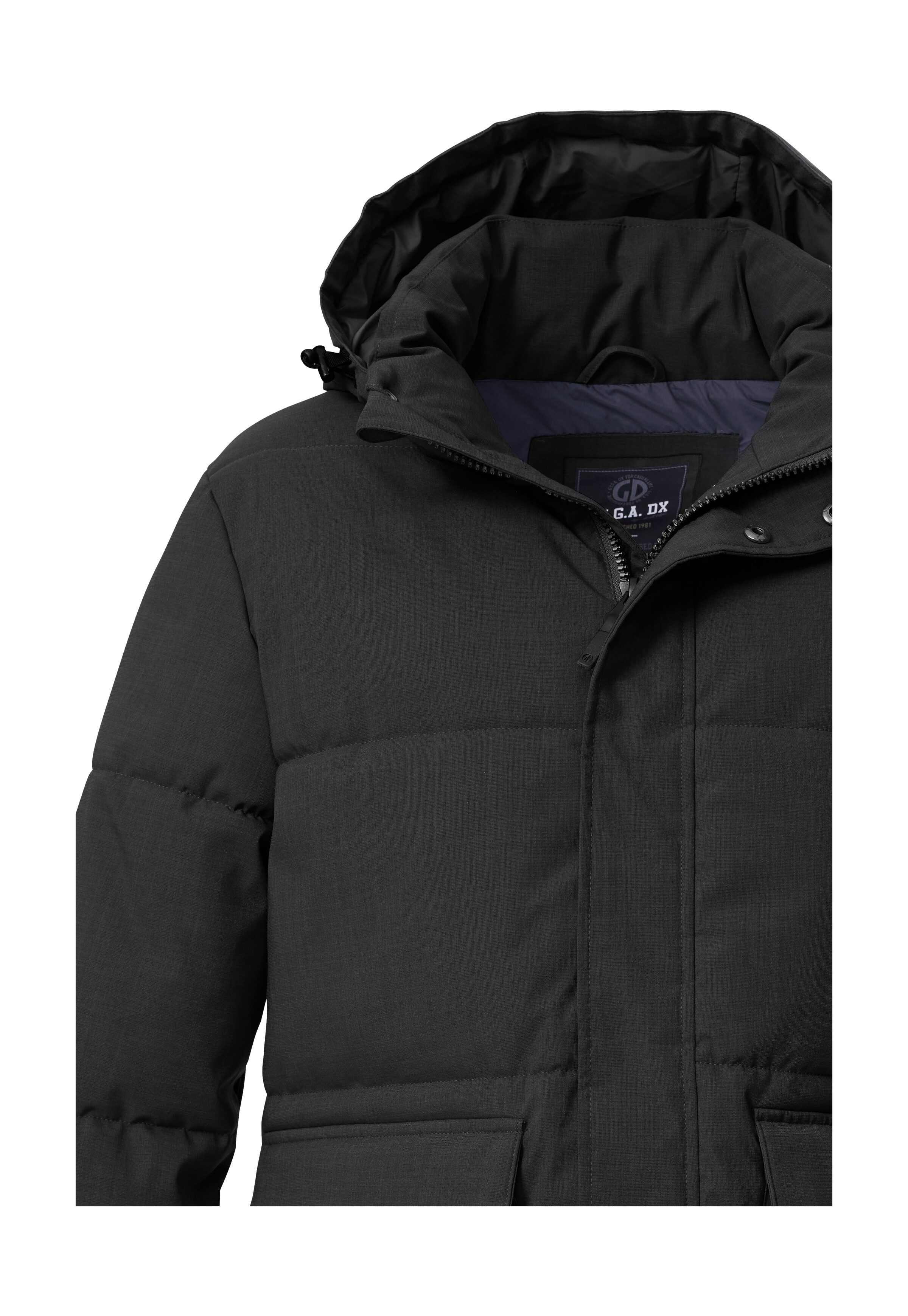G.I.G.A. DX by killtec Steppjacke GW 26 MN QLTD JCKT Wasserabweisende Herrenjacke, abnehmbare Kapuze, recycelte Materialien