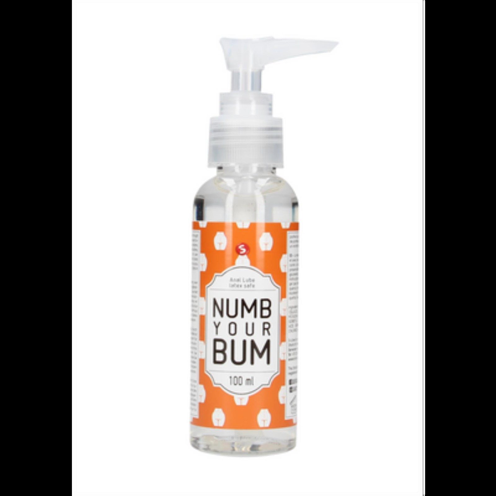 Analgleitgel S-Line by Shots - 100 ml - Numb Your Bum - Anal Lubricant - 3 fl oz /