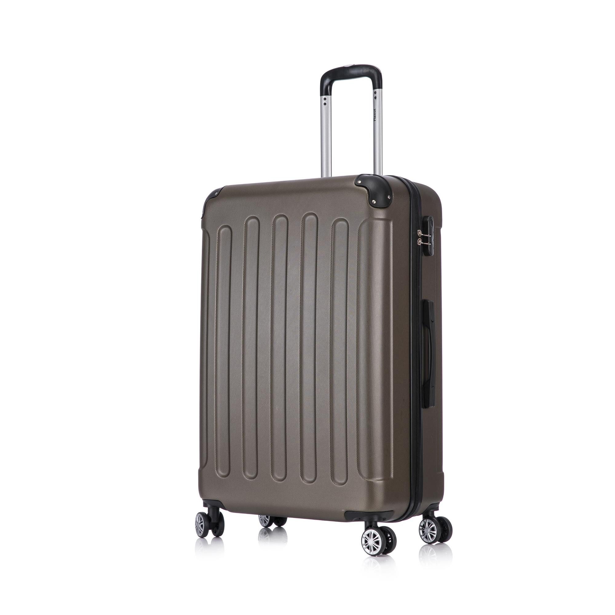 Trolley F-2045 Kofferset, 360° Rollen, robuster Reisekoffer, Bordcase