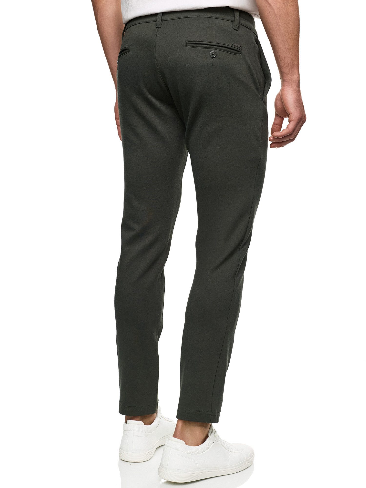Indicode Chinohose Herren Rodekro Chino Hose Herrenhose Performance Pants mit 4 Taschen