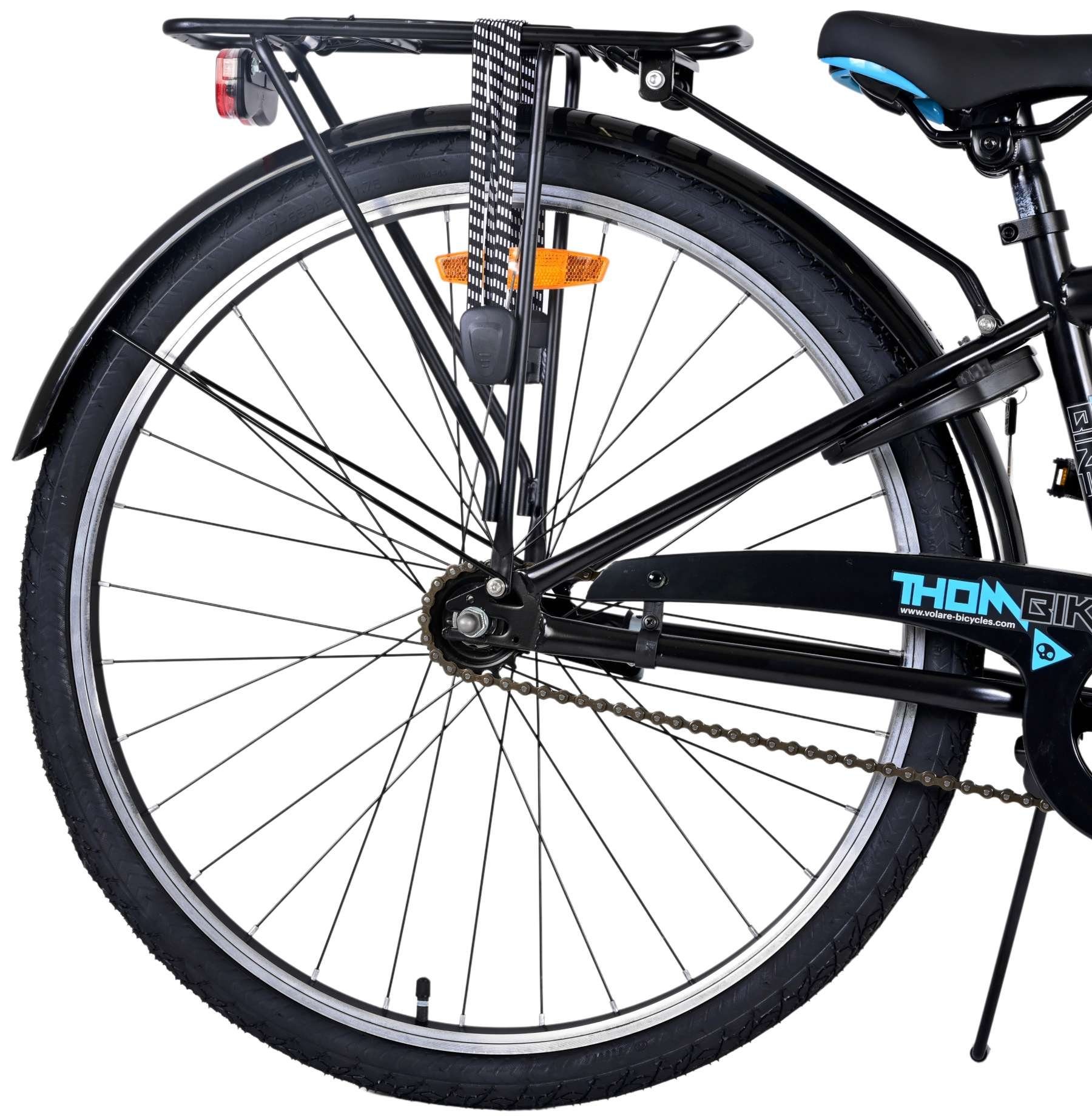 Volare Kinderfahrrad Thombike - Jungen - Verschiedene Größen und Farben - bis 115 kg, 3 Gang Shimano, 85% zusammengebaut, Lenkerhöhe einstellbar, 24 oder 26 Zoll