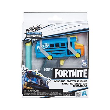 Hasbro Blaster Dartblaster Microshot Fortnite Battle Bus, Schon beim Fahrer bedankt? Hoffentlich, sonst könnte es sein, dass er