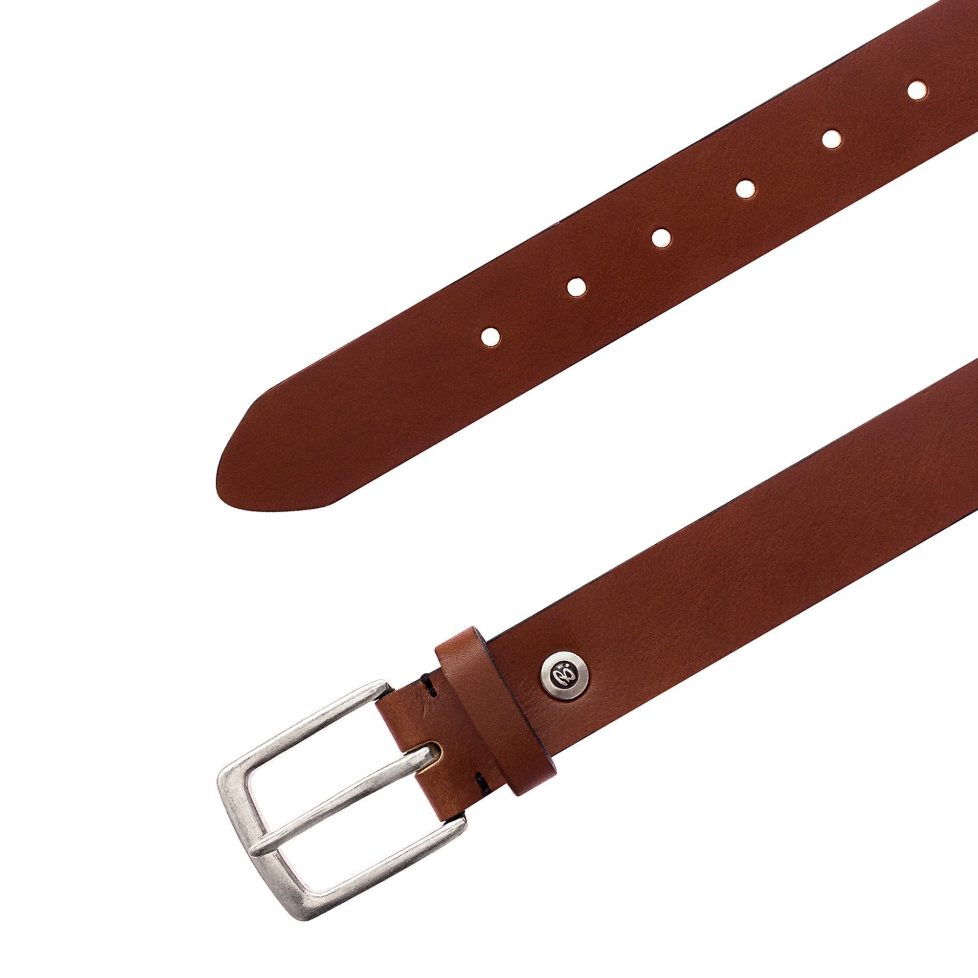 b.belt Ledergürtel Dornschließe