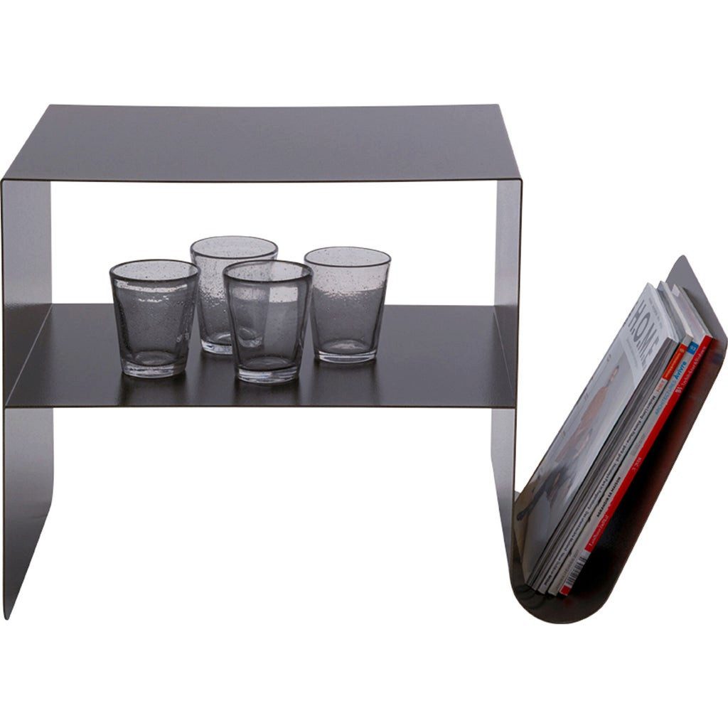 Kare Design Beistelltisch Lounge News, integriertes Ablagefach