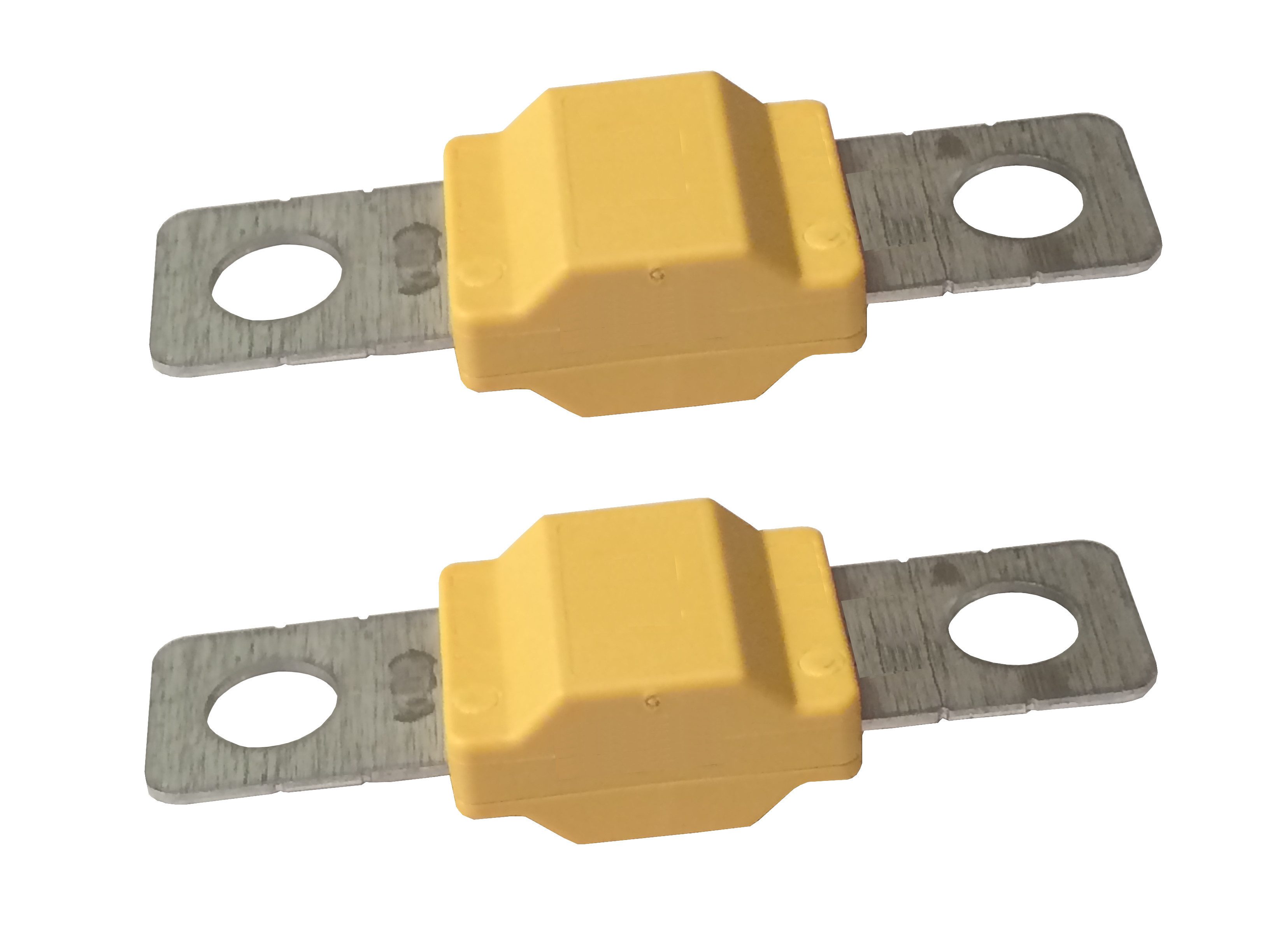 eXODA Sicherungshalter Schmelzsicherung 60A 2x für Small Sicherungshalter, 60 A, 12V, 2-polig, (2 Sicherungen, 2-St., Set mit 2 Stück), Schmelzsicherung
