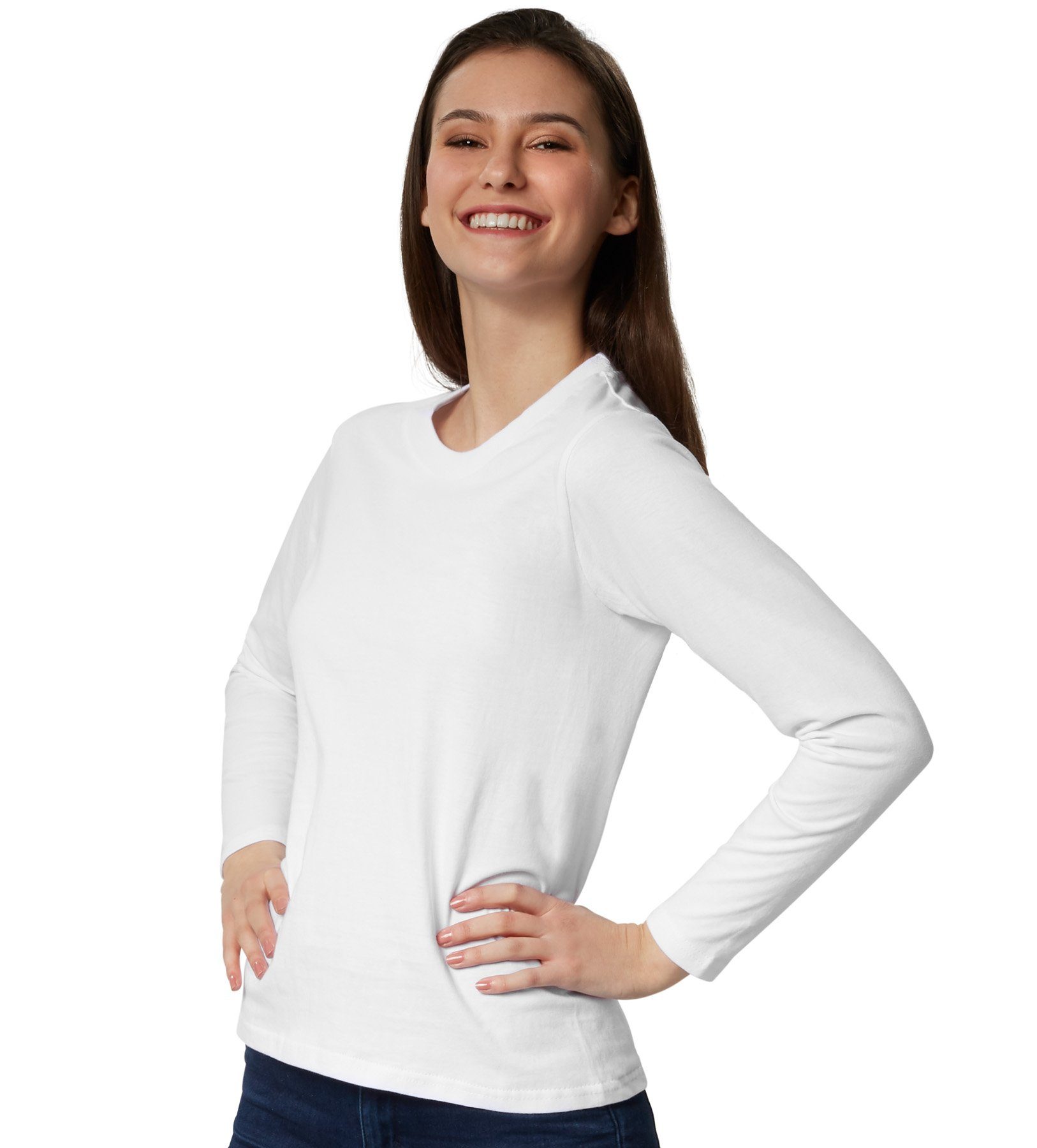 dressforfun Langarmshirt Langarm-Shirt Frauen