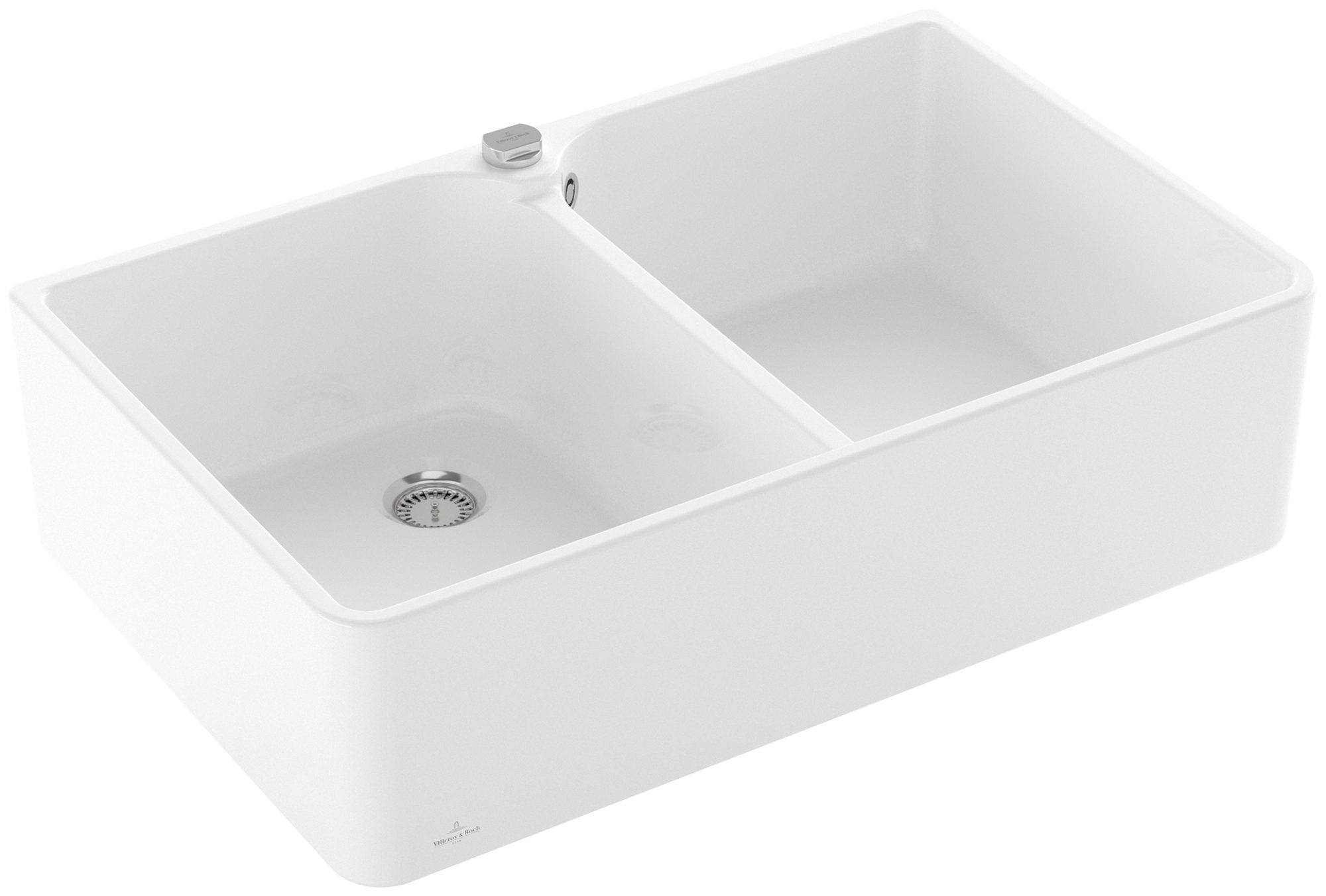 Villeroy & Boch Einbauspüle Keramikspüle 638002R1, Spülstein Doppelbecken 80 X. € 941,99
