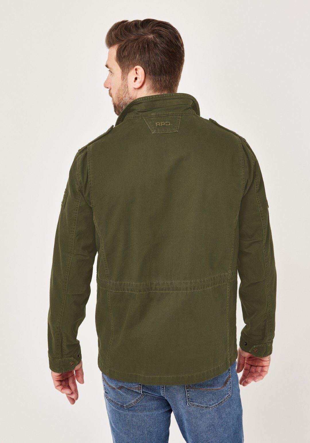 Redpoint Fieldjacket BURTON Modern Fit Fieldjacket aus reiner Baumwolle