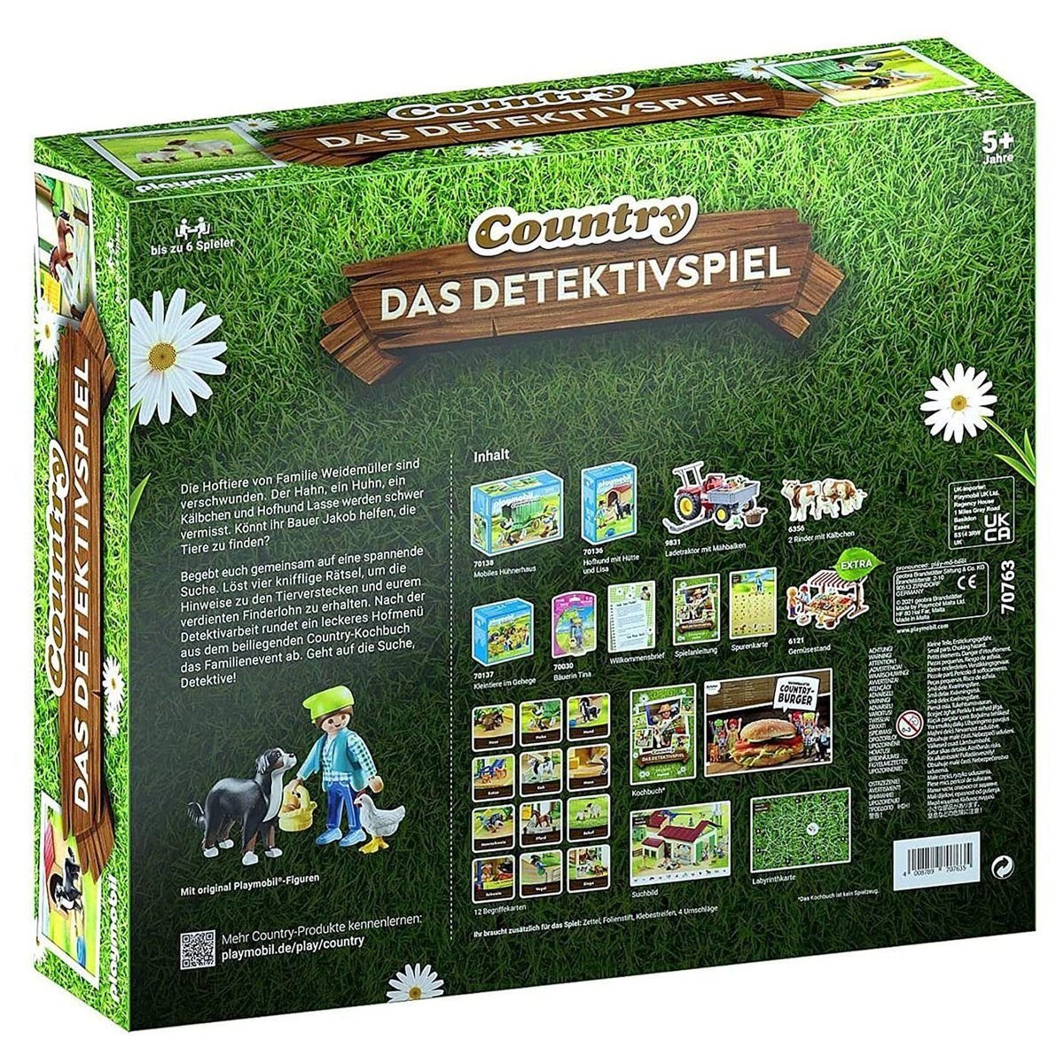 Playmobil® Spielwelt »PLAYMOBIL® 70763 - Country - Spielfiguren,  Komplettpaket, Das Detektivspiel!« online kaufen | OTTO